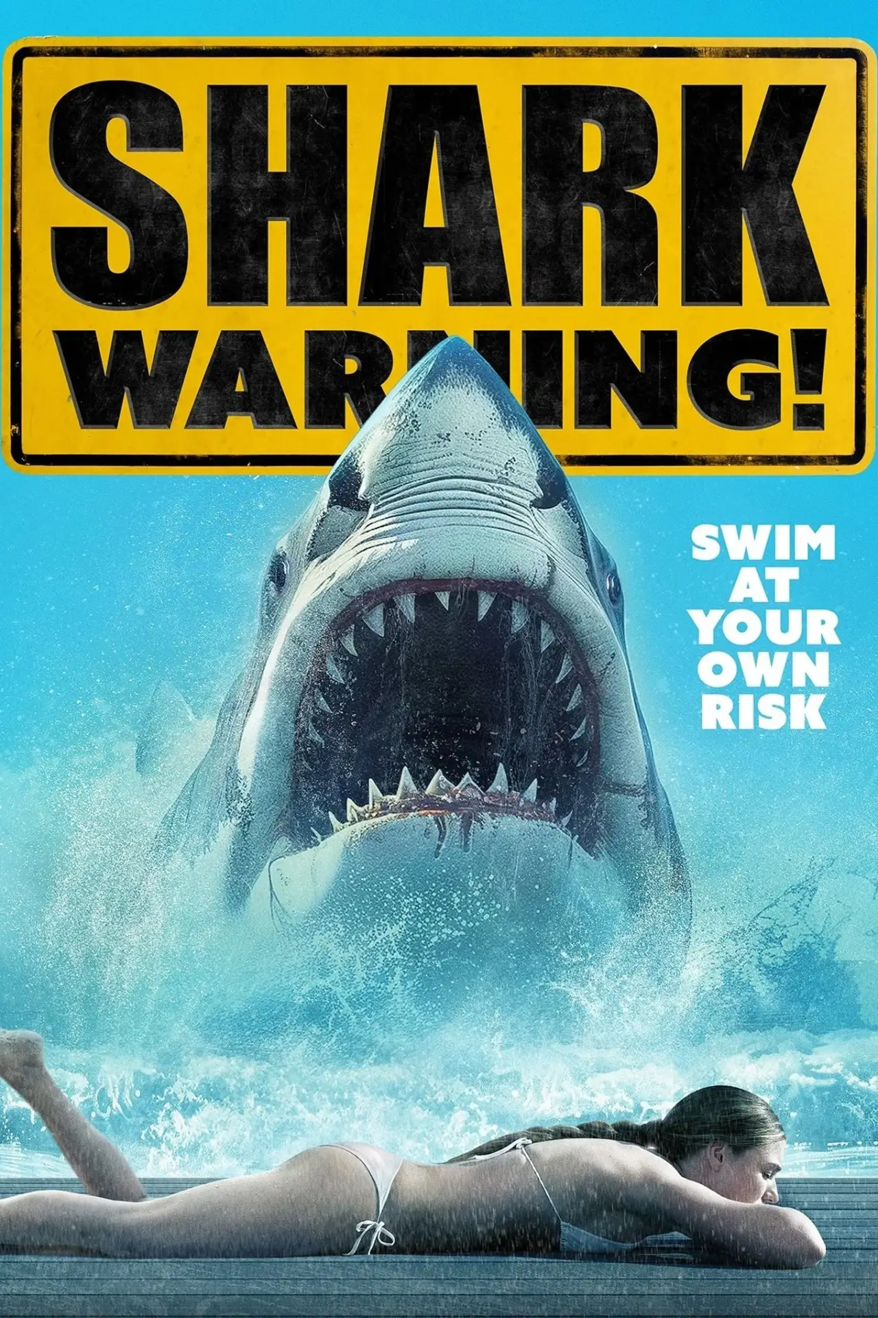 Movie poster "Shark Warning"