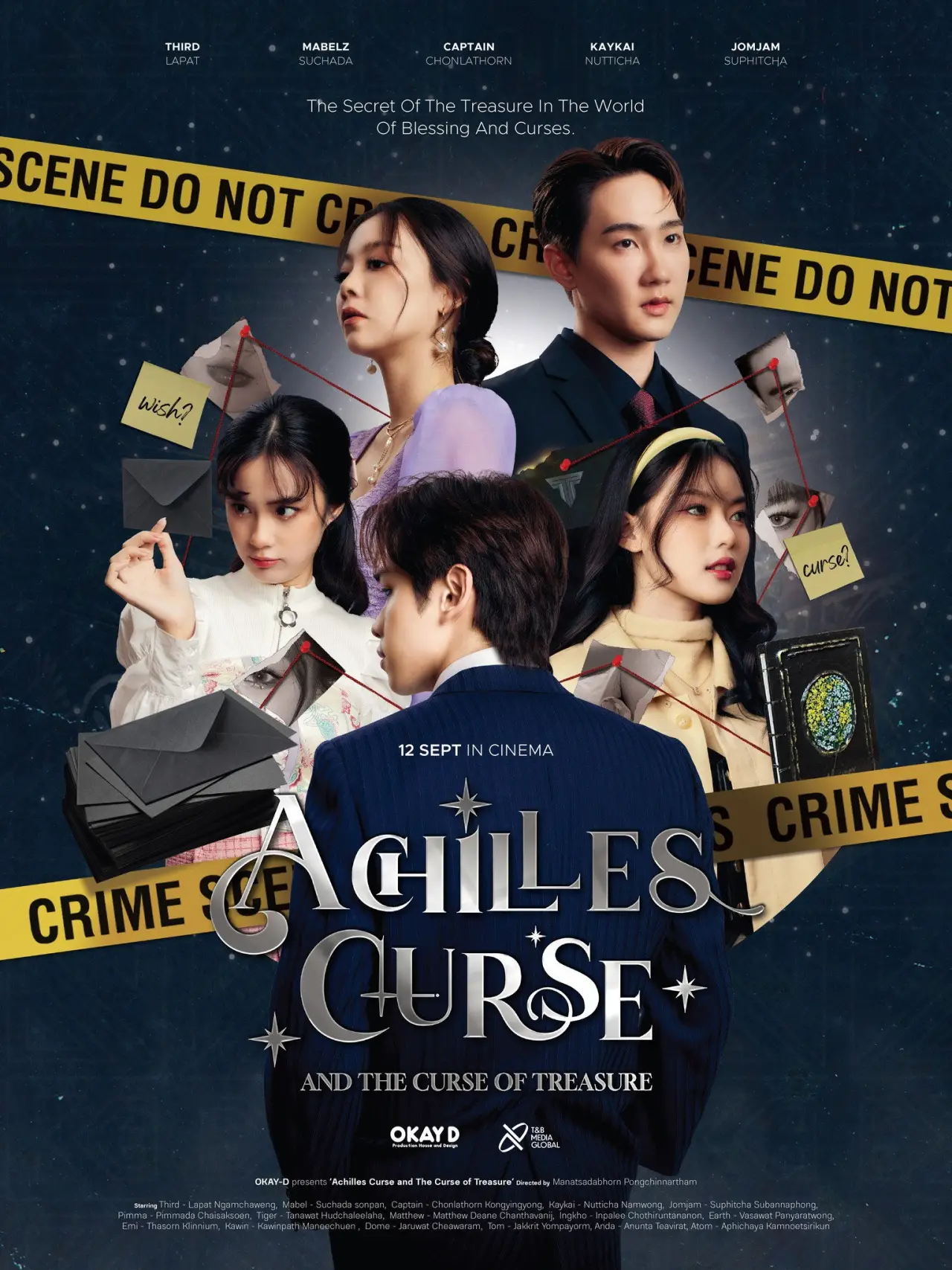 Movie poster "Achilles Curse and the Curse of Treasure"