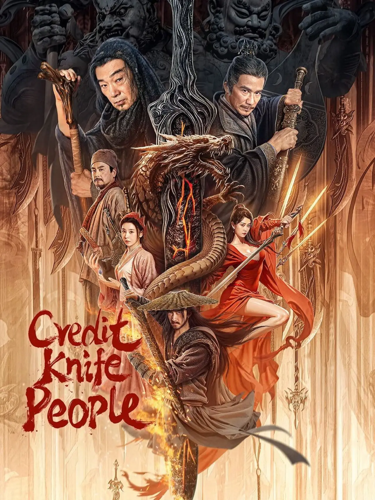 Movie poster "Credit Knife People"