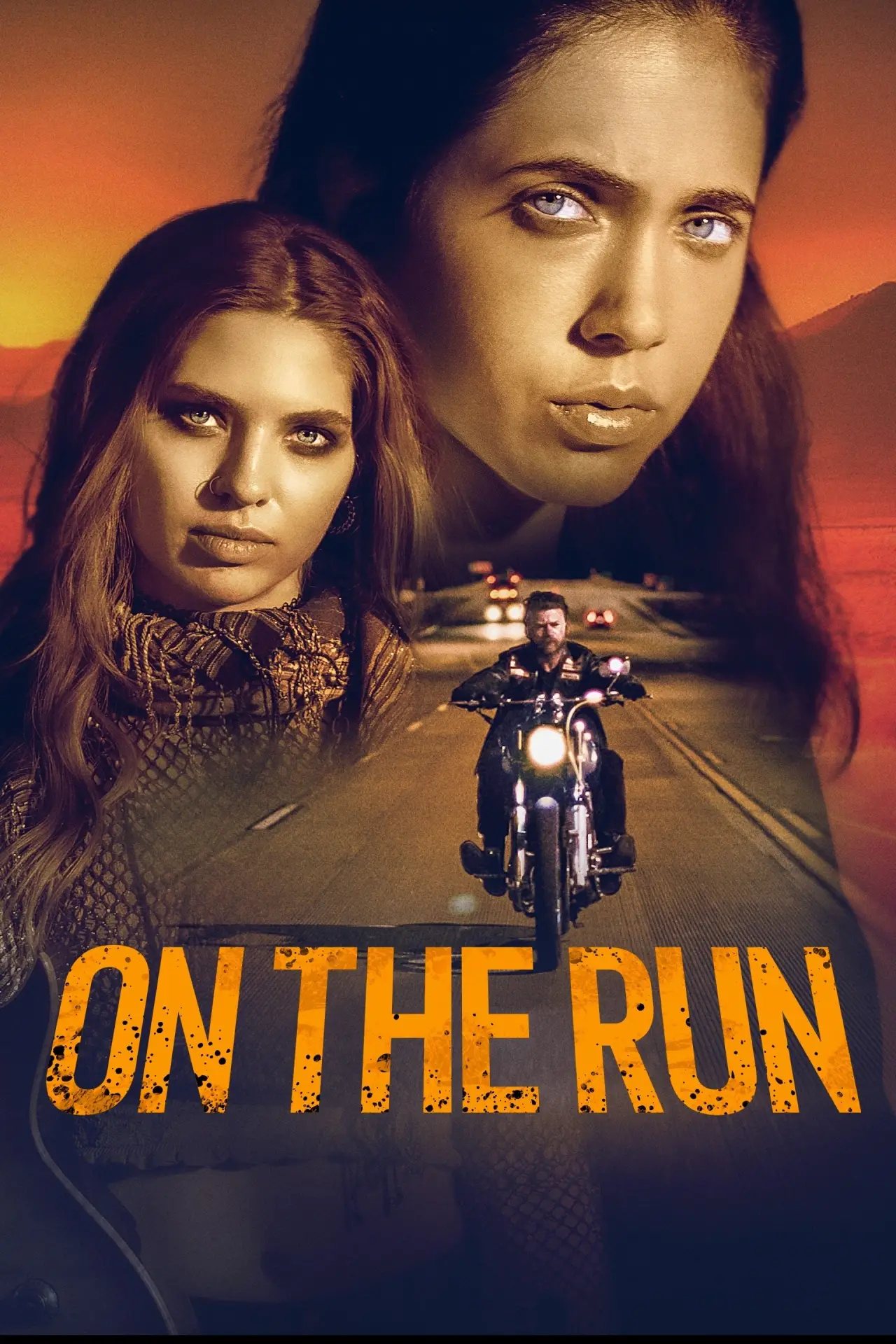 Movie poster "On the Run"