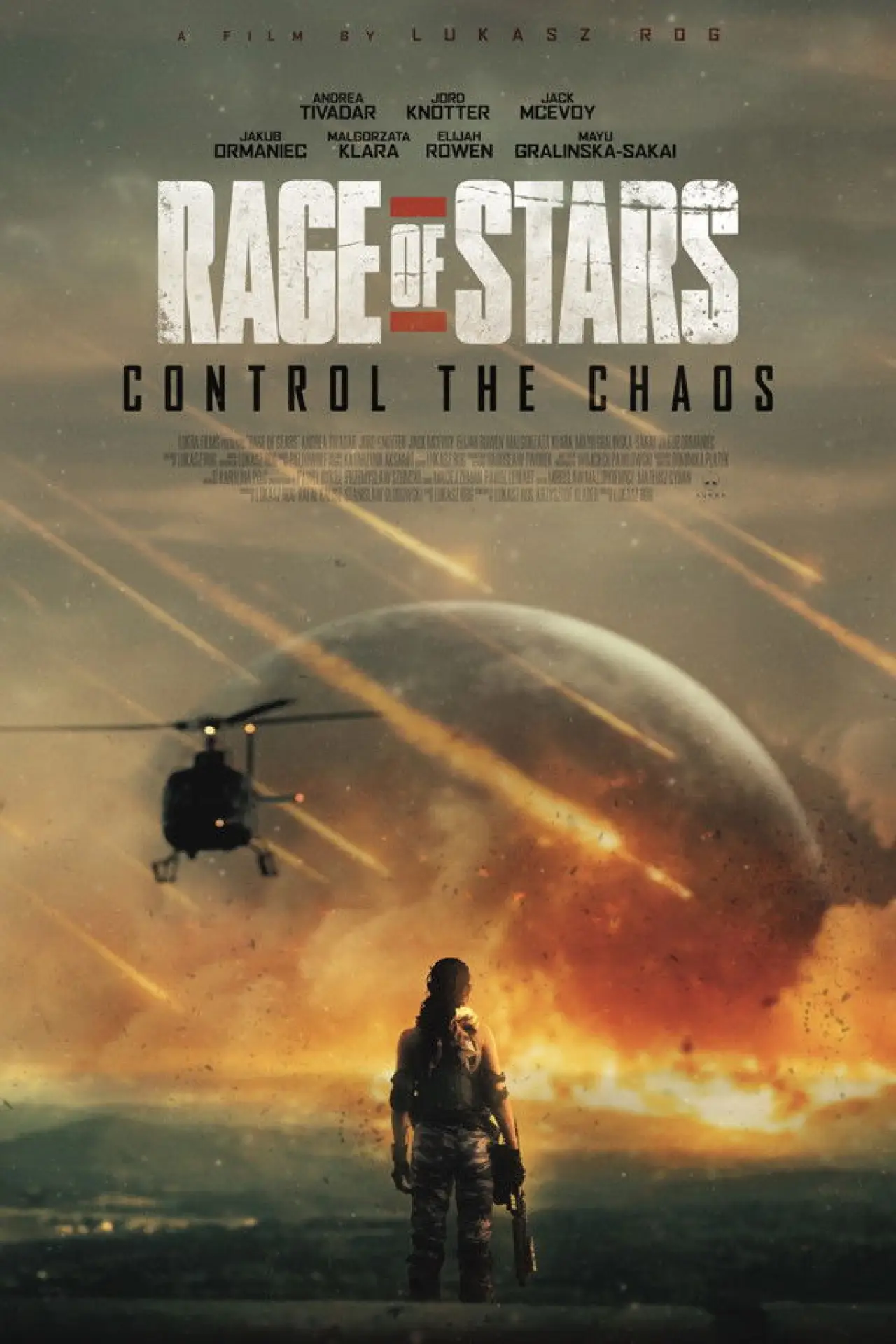 Movie poster "Rage of Stars"