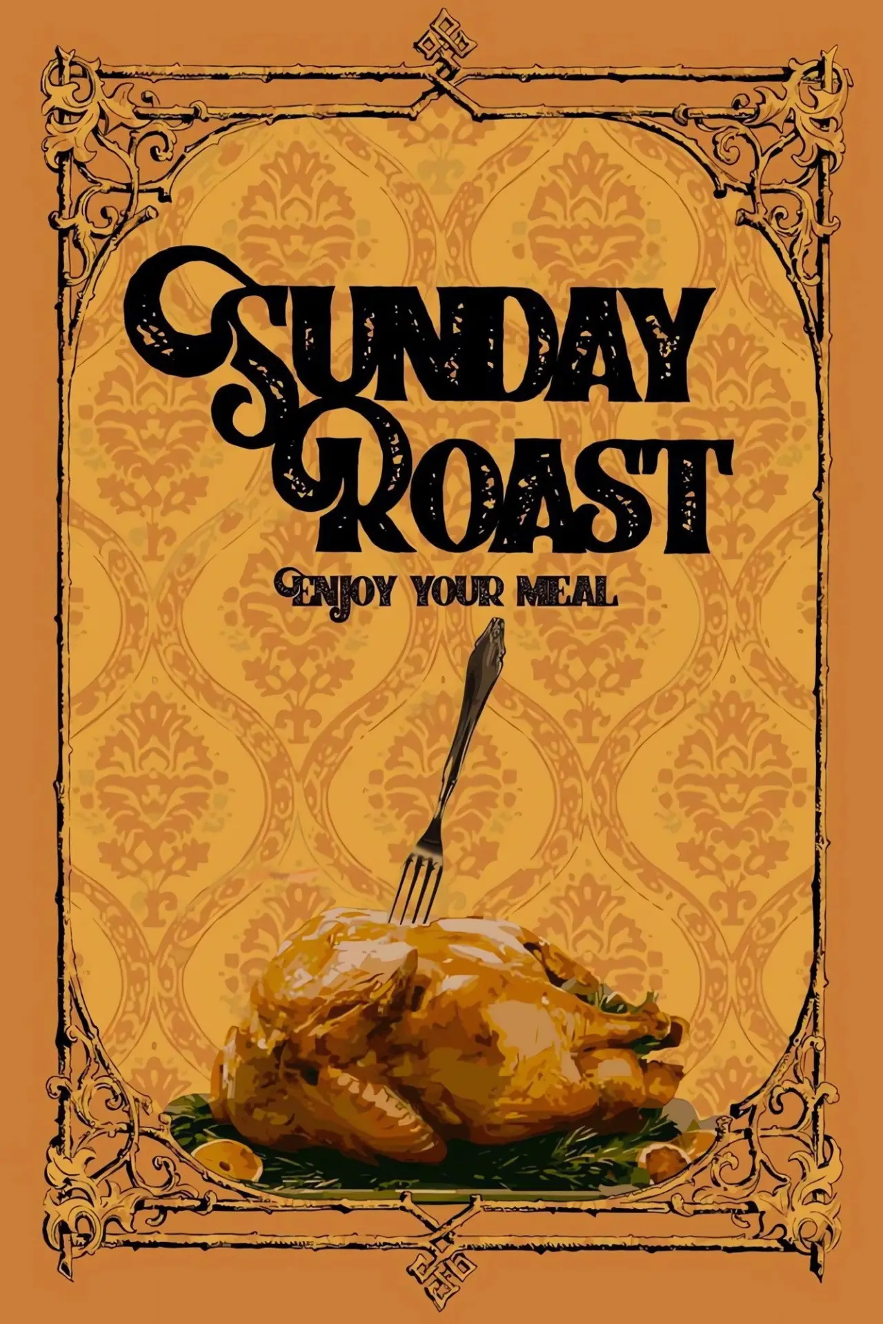 Movie poster "Sunday Roast"