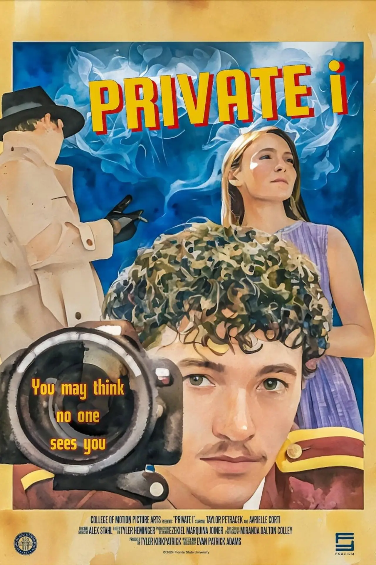 Movie poster "Private I"