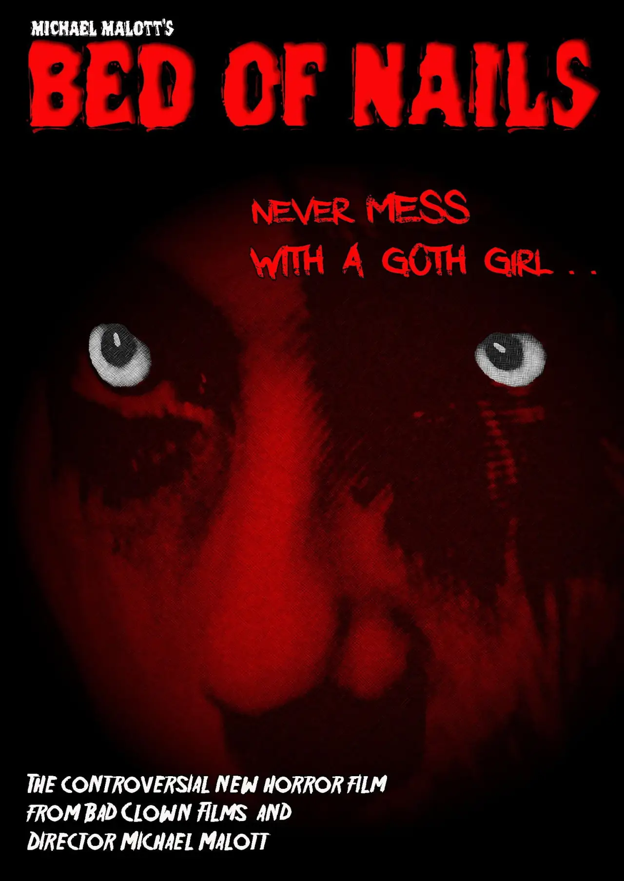 Movie poster "Bed of Nails"