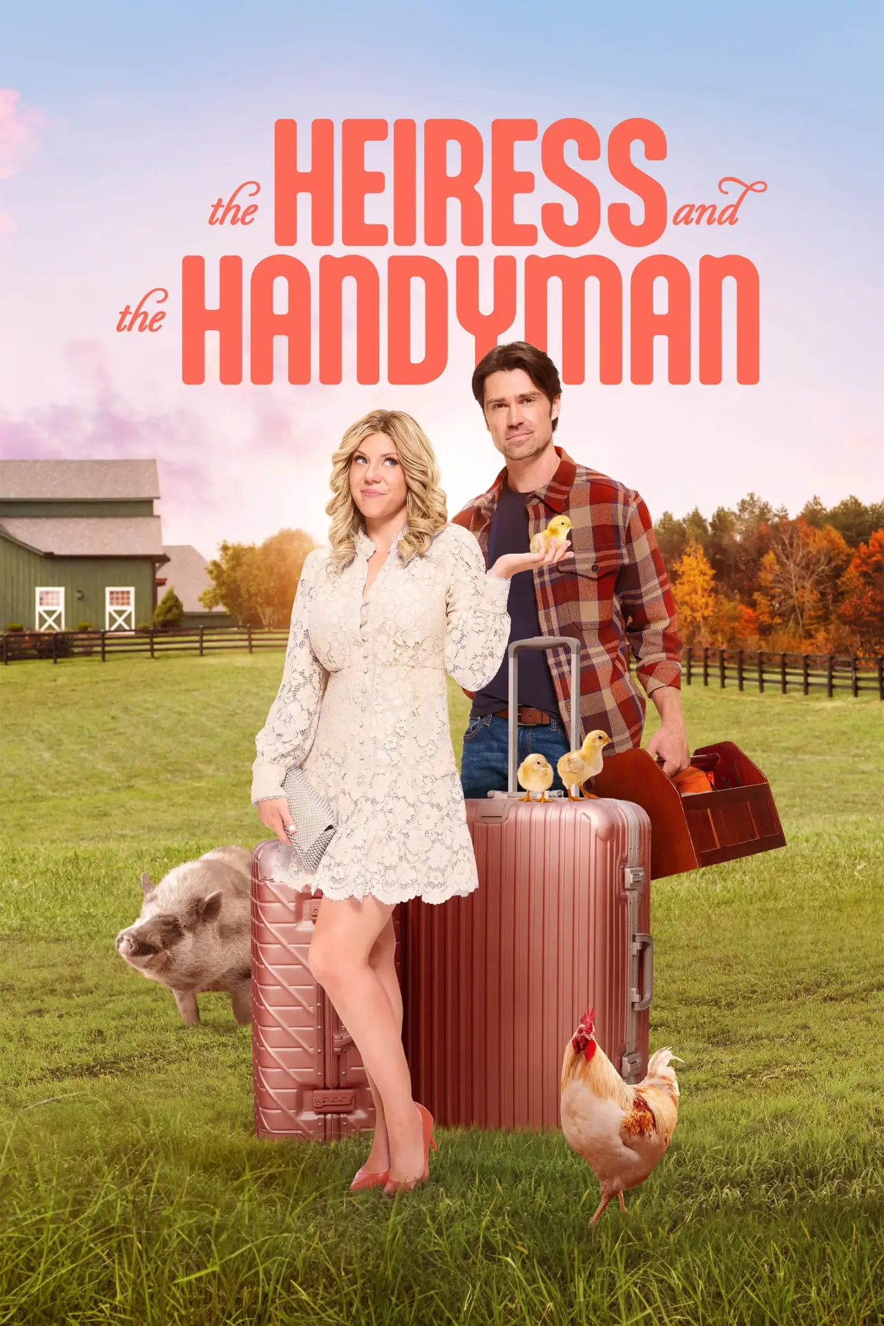 Movie poster "The Heiress and the Handyman"
