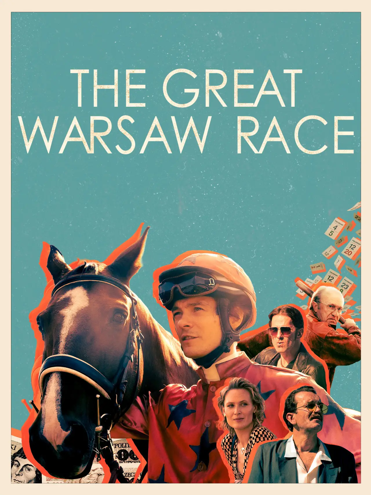 Movie poster "The Great Warsaw Race"