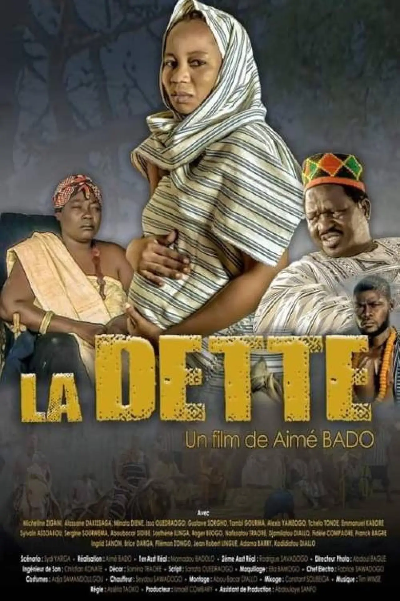 Movie poster "La dette"