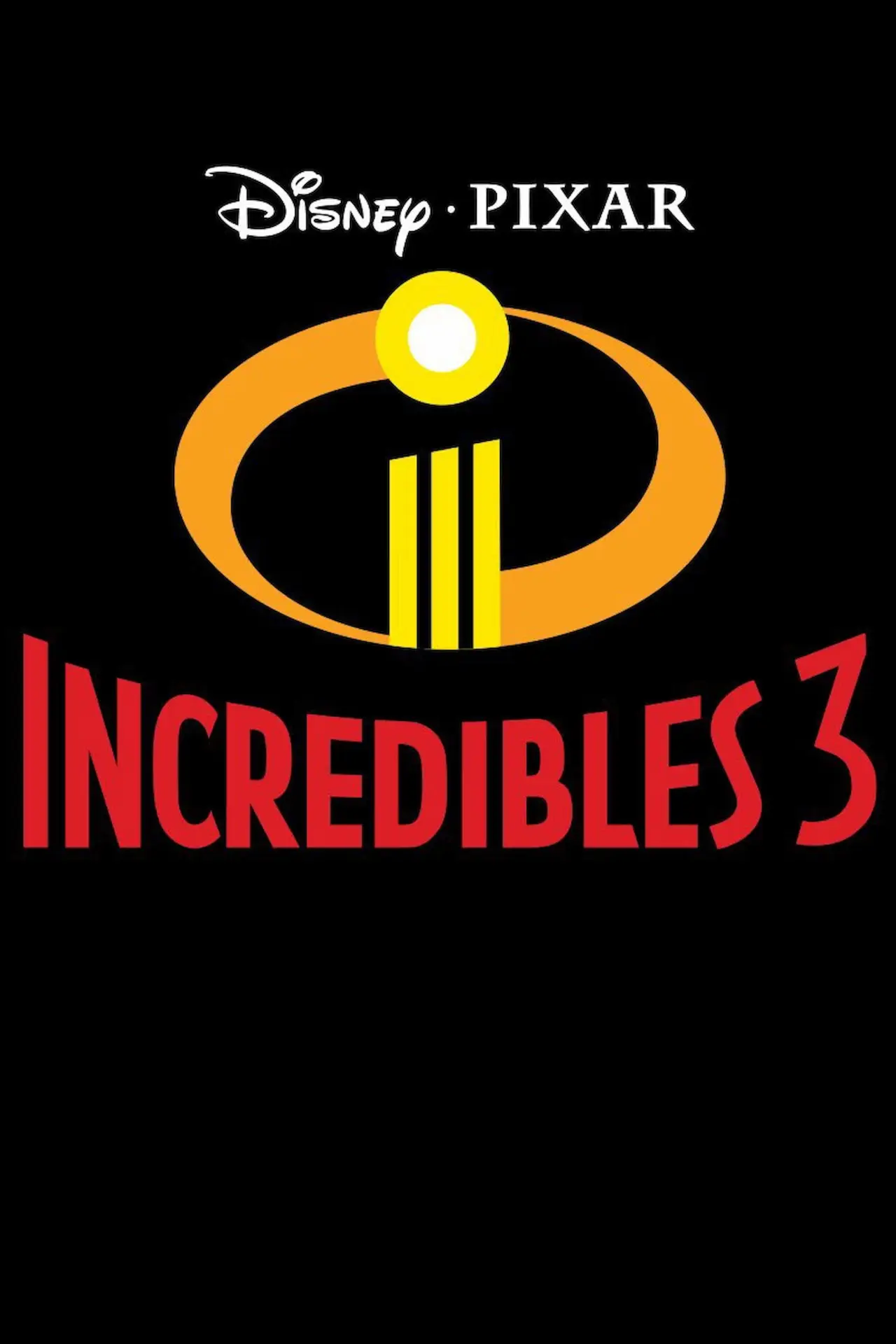 Movie poster "Incredibles 3"