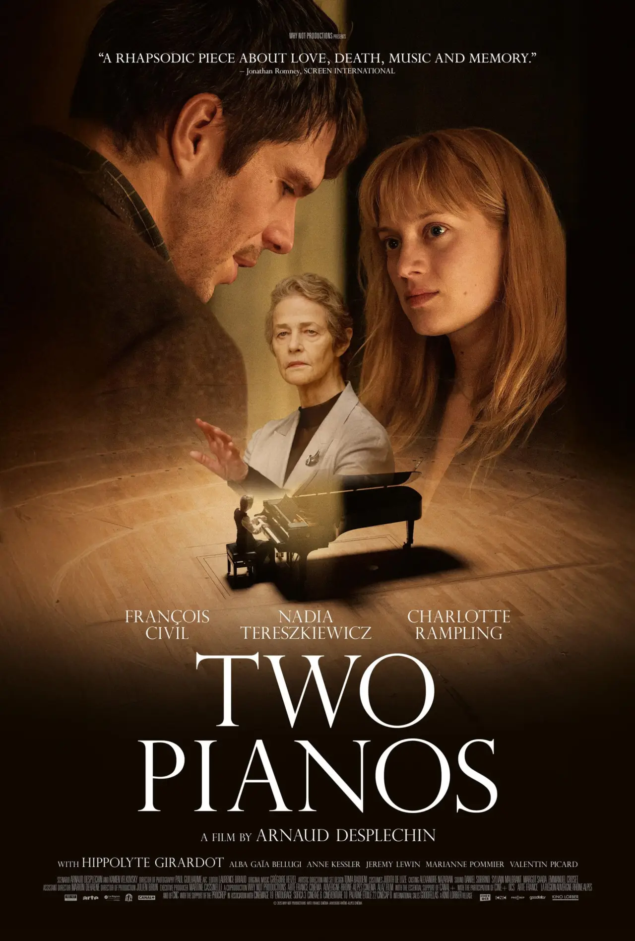 Movie poster "Two Pianos"