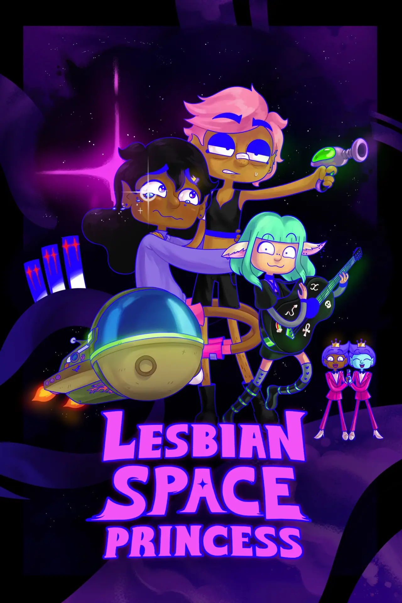 Movie poster "Lesbian Space Princess"