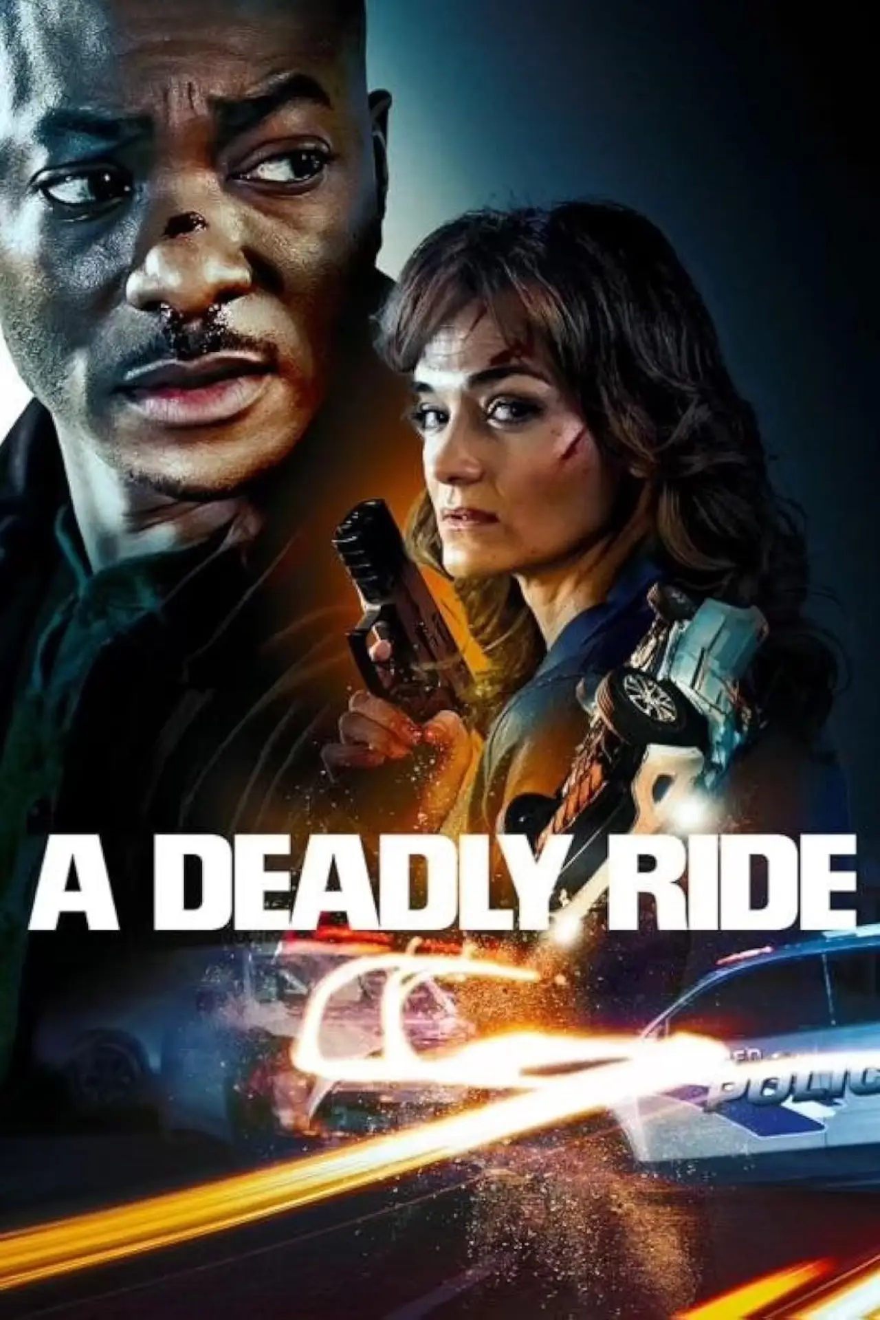 Movie poster "A Deadly Ride"