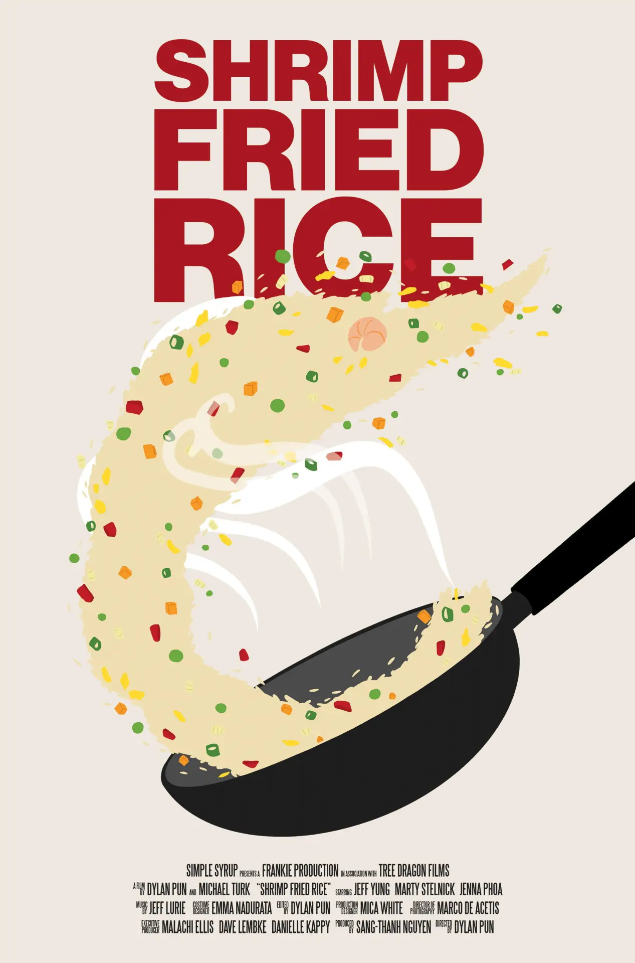 Movie poster "Shrimp Fried Rice"