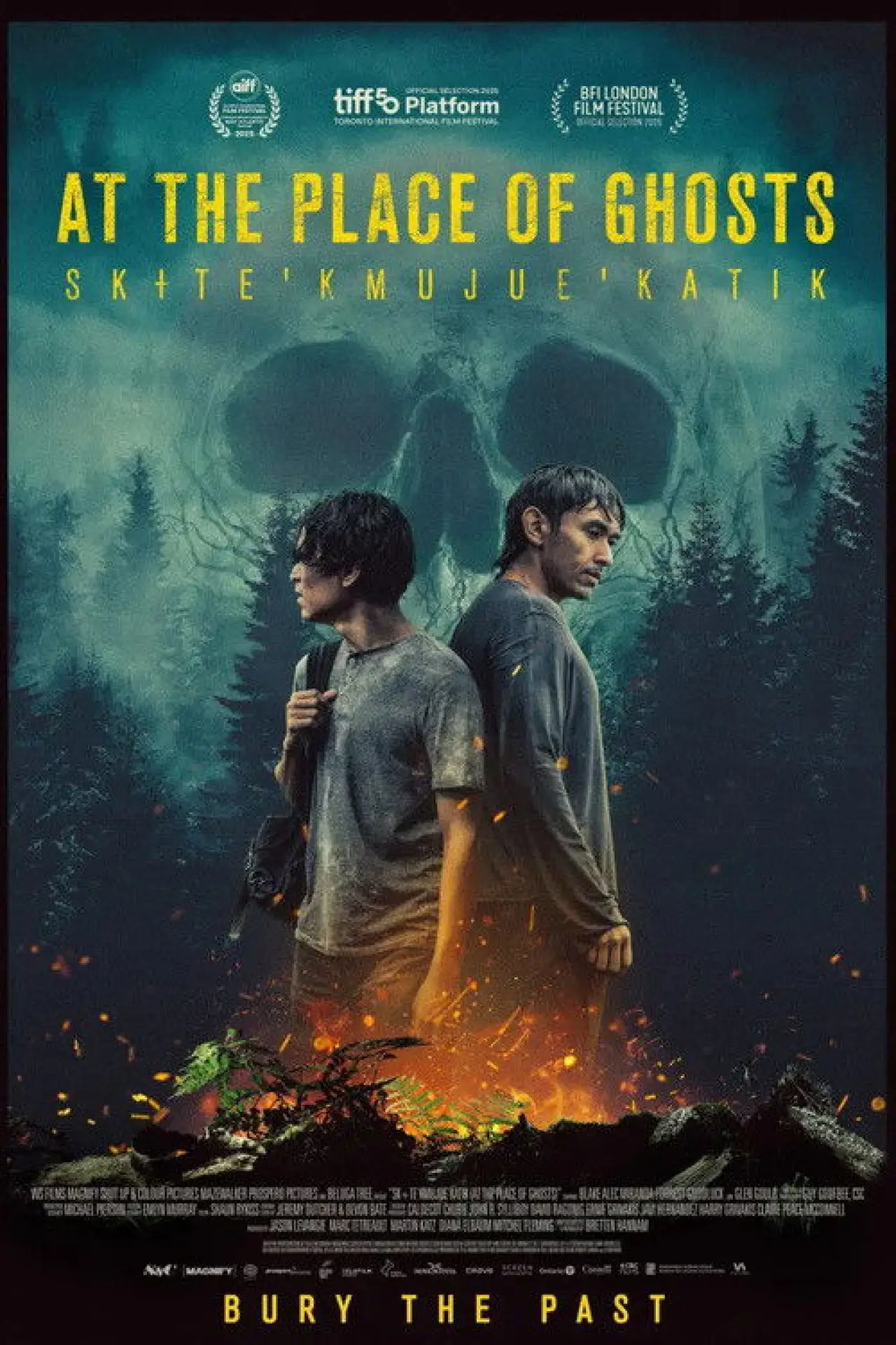 Movie poster "At the Place of Ghosts"