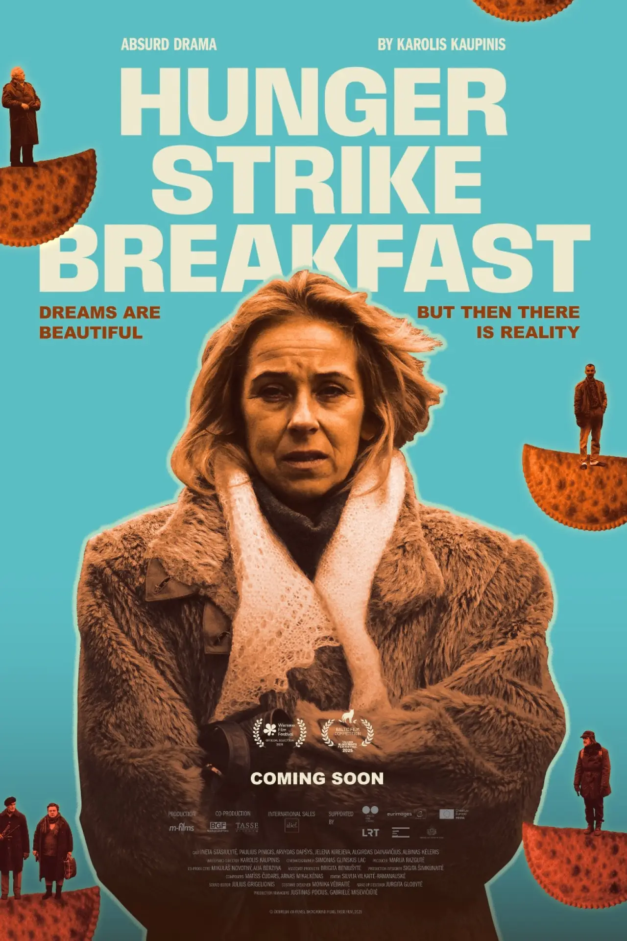 Movie poster "Hunger Strike Breakfast"