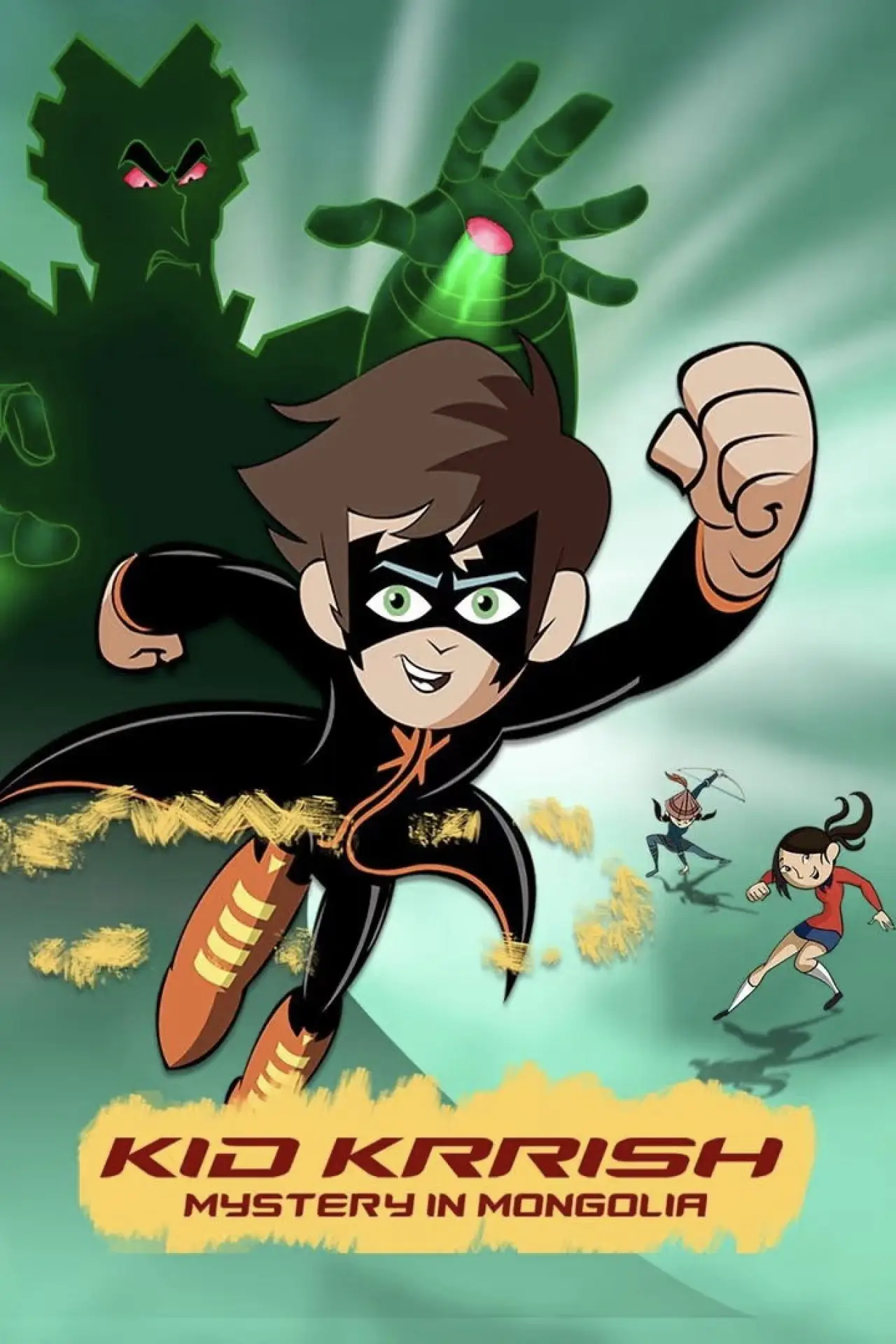 Movie poster "Kid Krrish: Mystery in Mongolia"