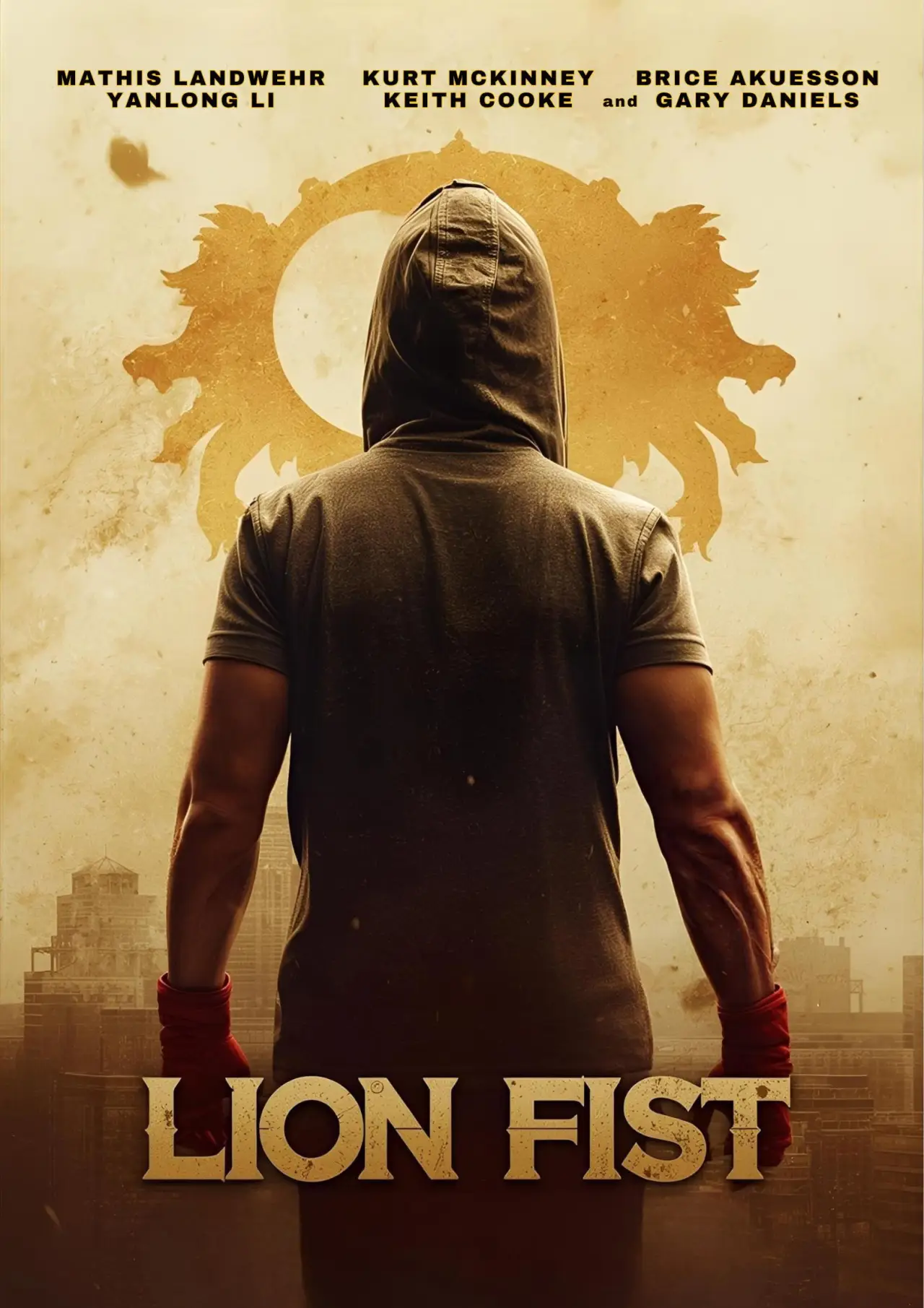 Movie poster "Lion Fist"
