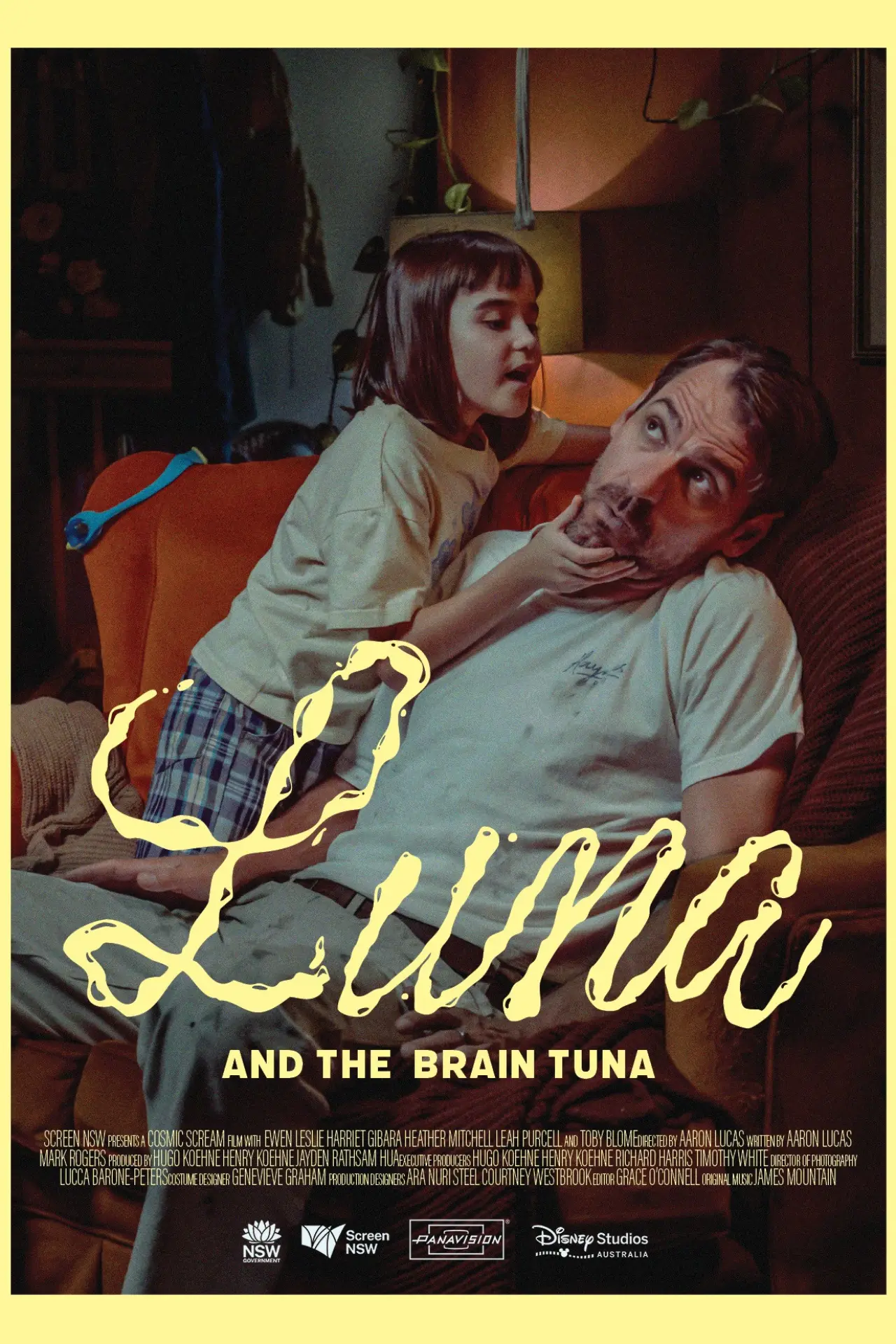 Movie poster "Luna and the Brain Tuna"