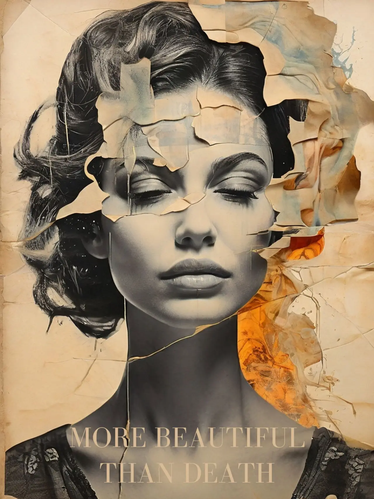 Movie poster "More Beautiful Than Death"