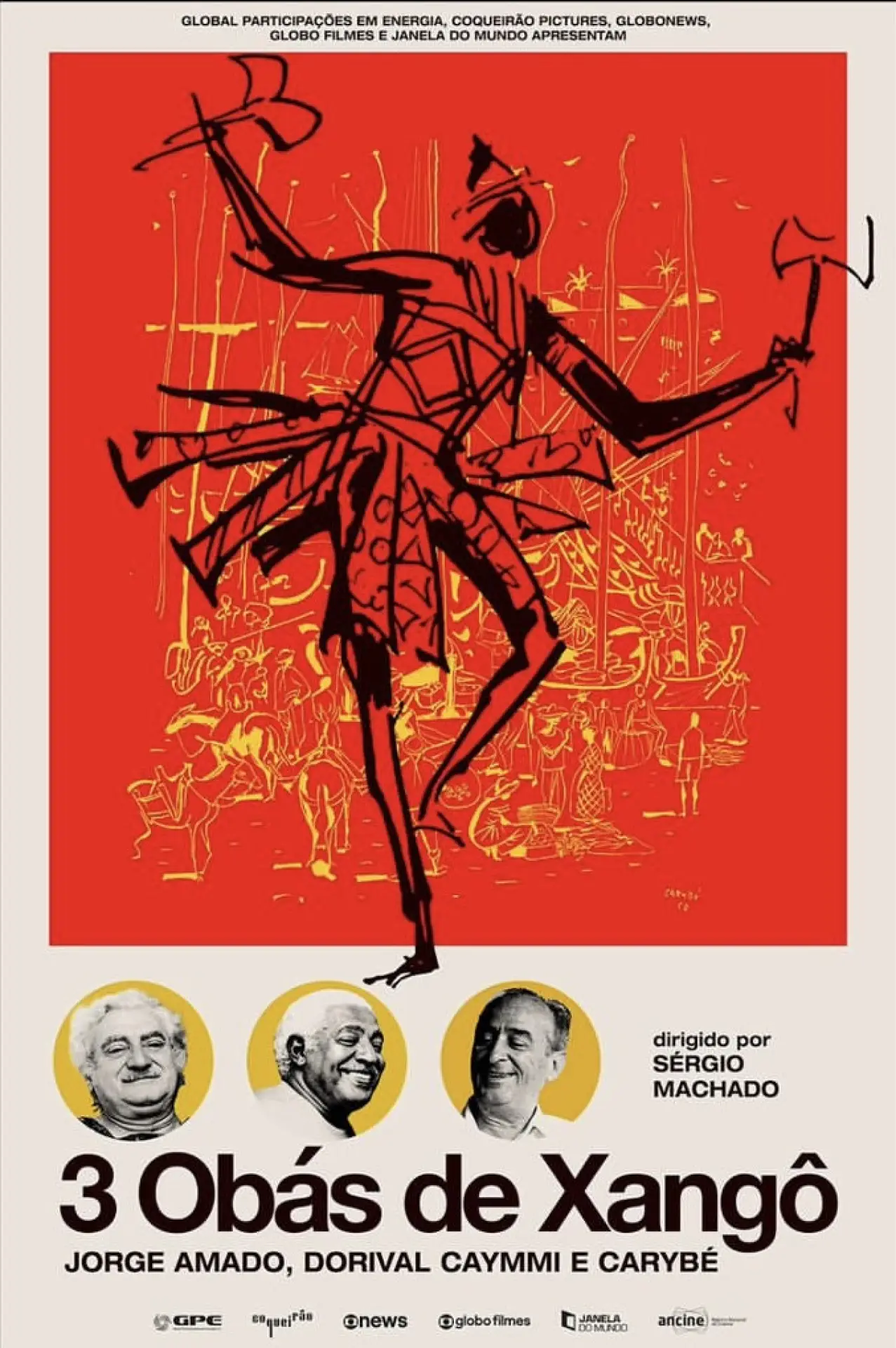 Movie poster "3 Obás de Xangô"