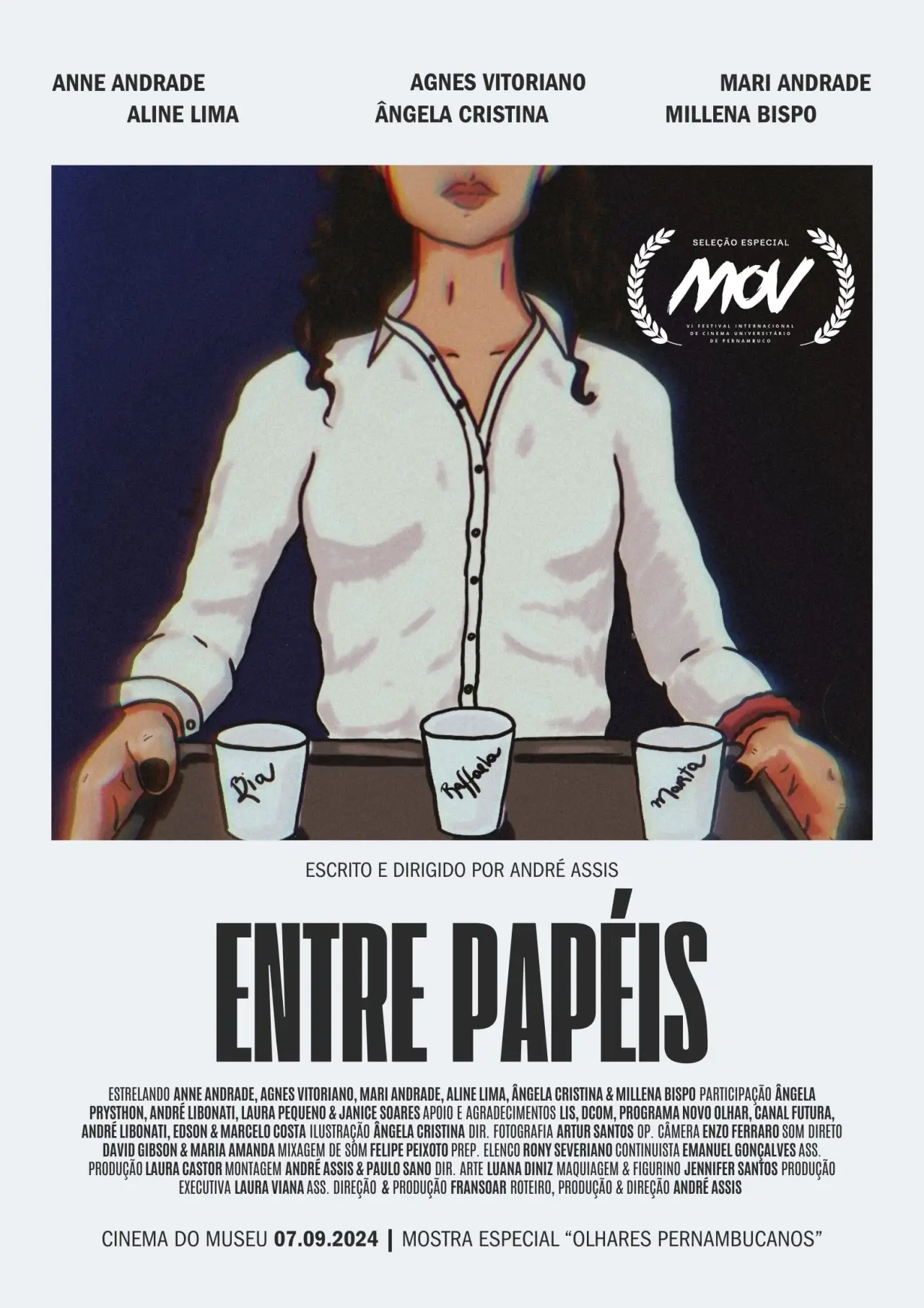Movie poster "Entre Papéis"
