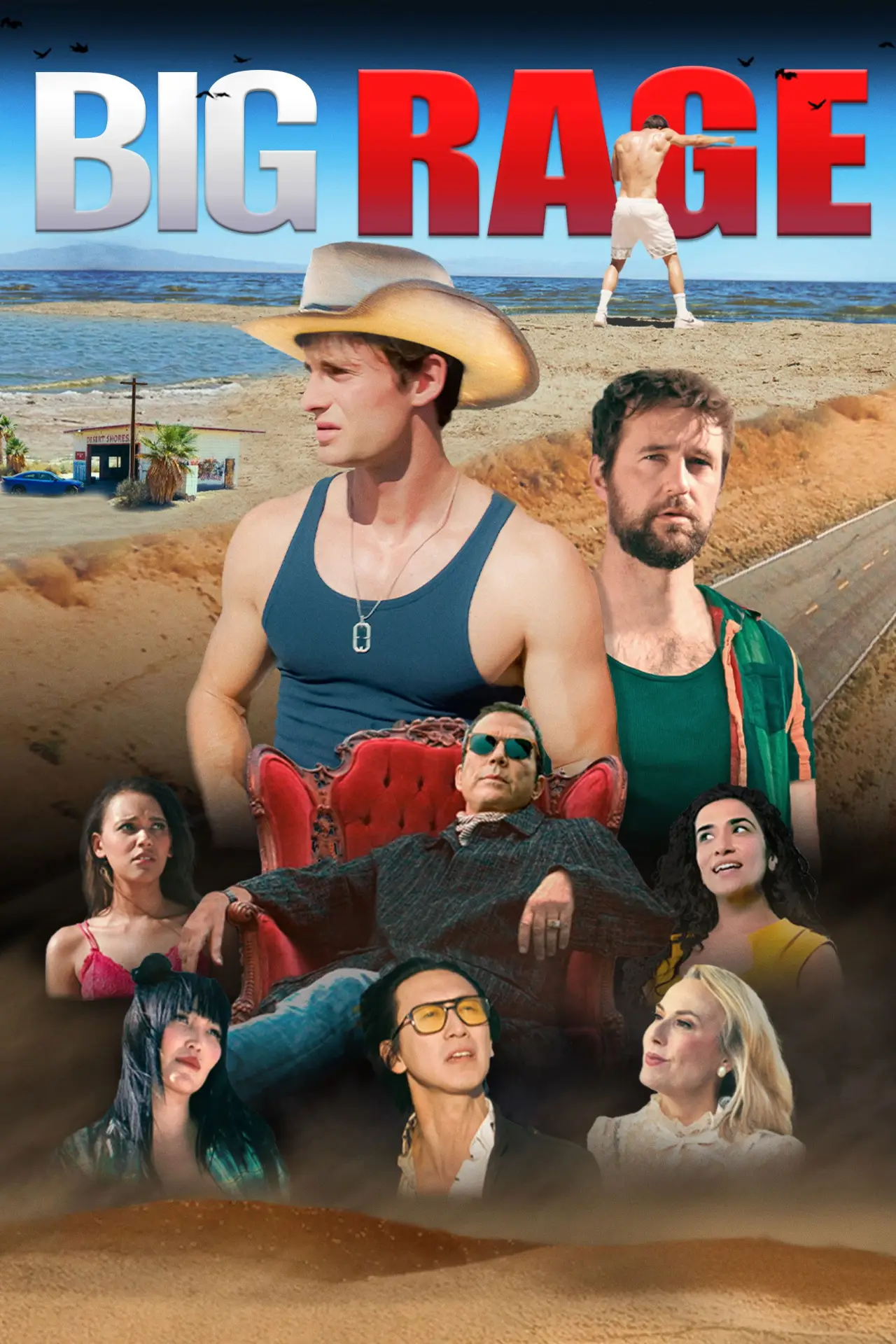 Movie poster "Big Rage"