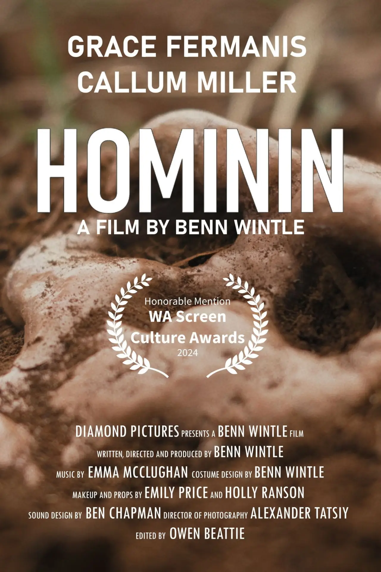 Movie poster "Hominin"