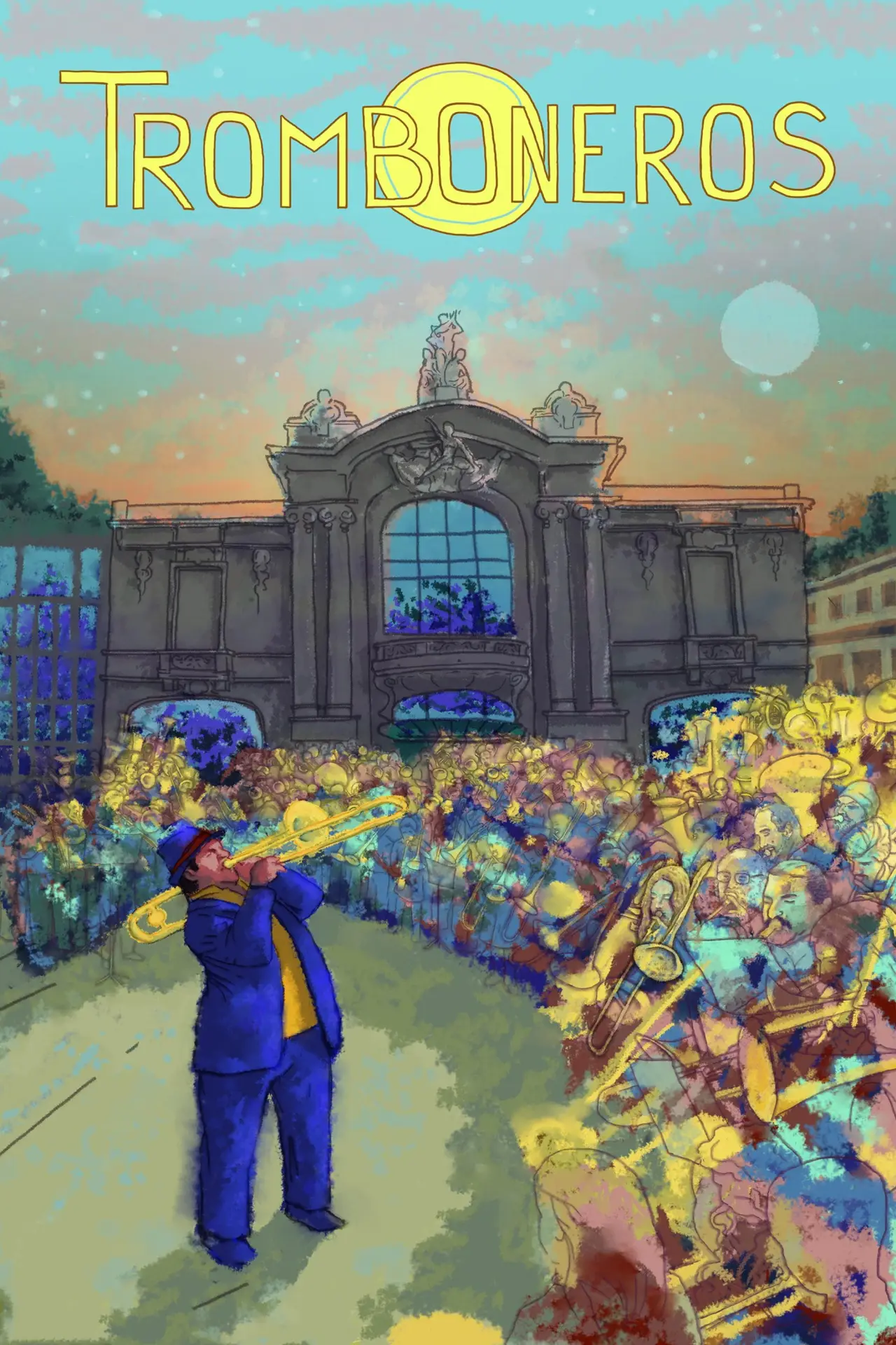 Movie poster "Tromboneros"