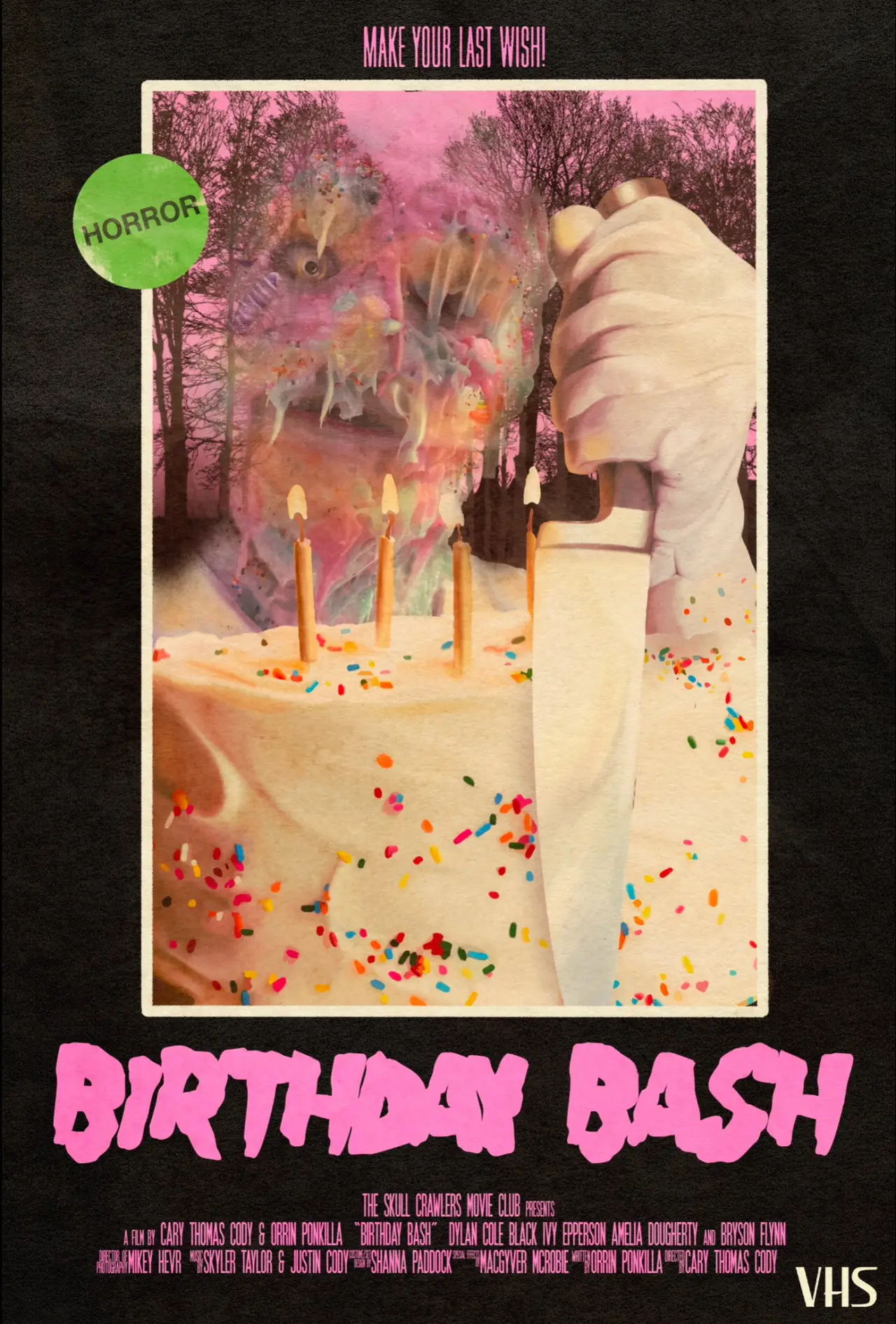 Movie poster "Birthday Bash"