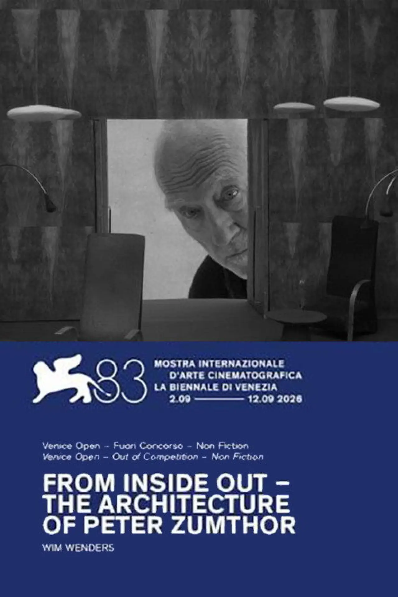 Movie poster "From Inside Out: The Architecture of Peter Zumthor"