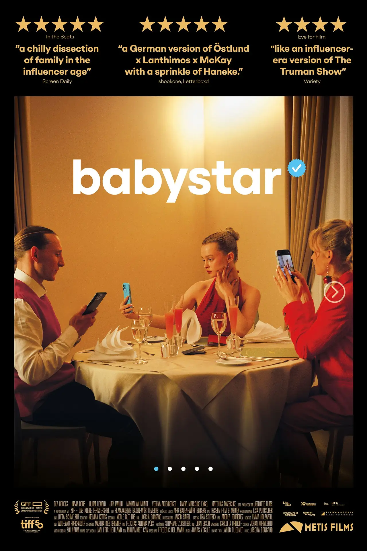 Movie poster "Babystar"