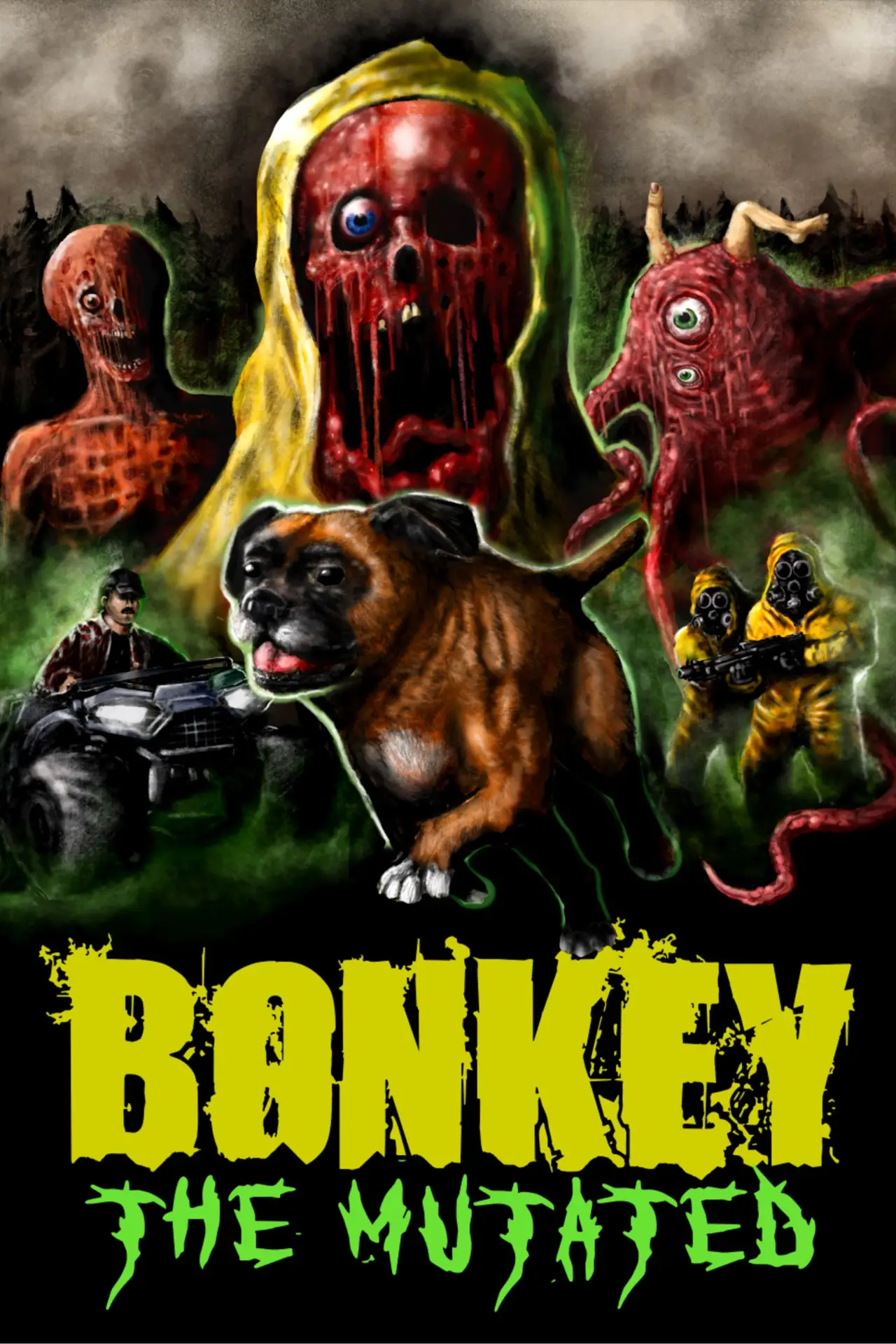 Movie poster "Bonkey: The Mutated"