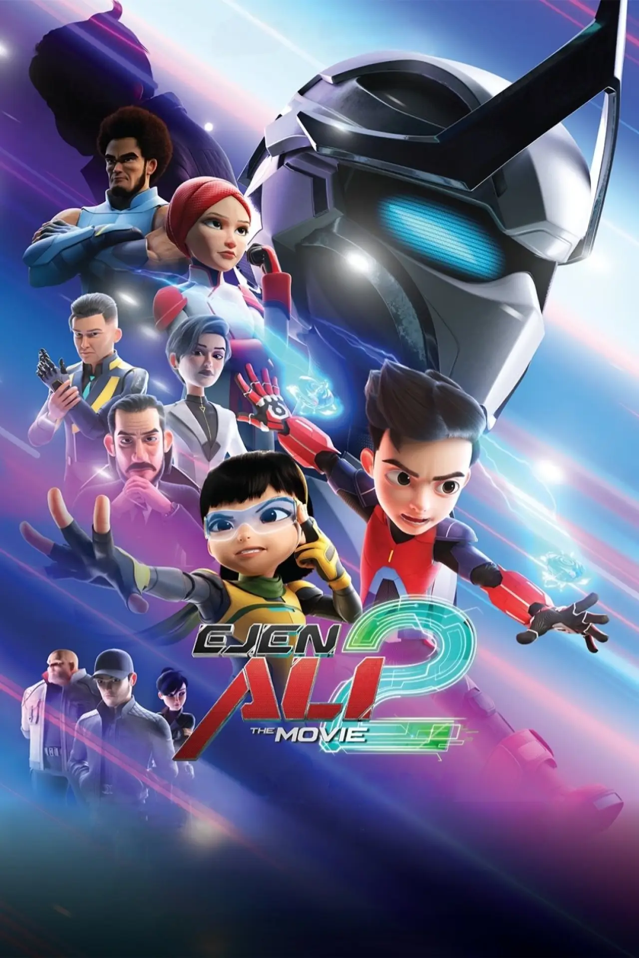 Movie poster "Ejen Ali: The Movie 2"