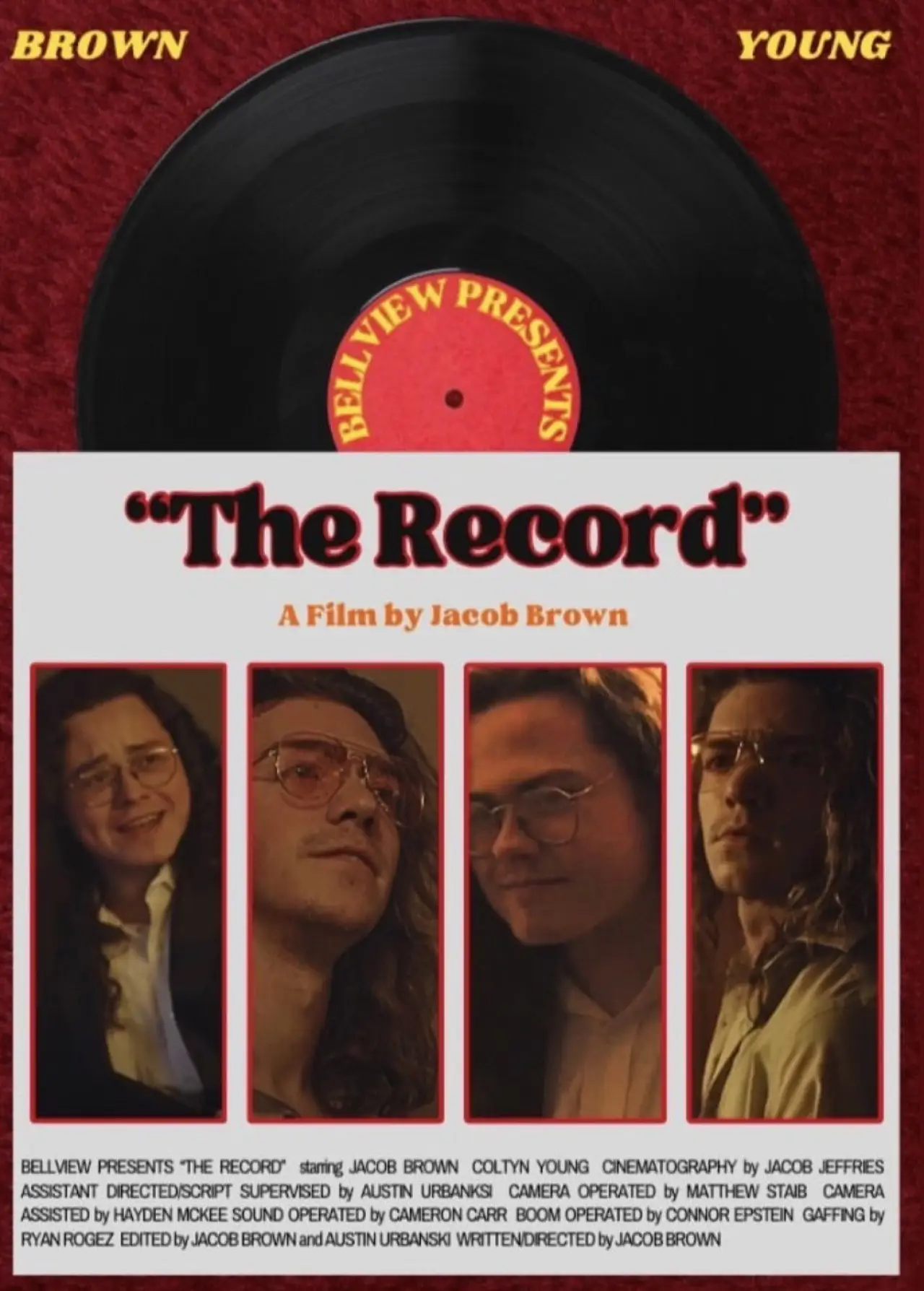 Movie poster "The Record"