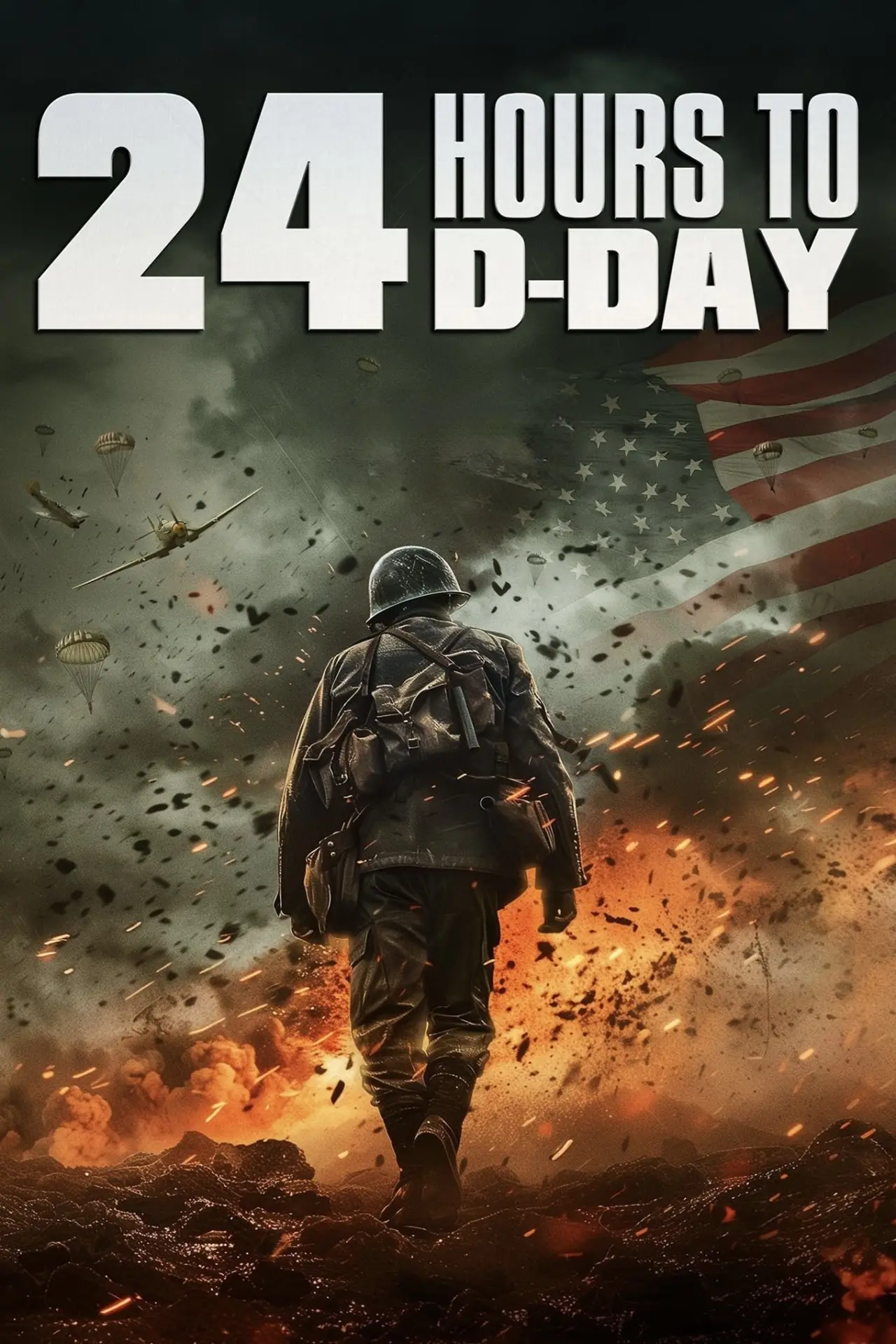 Movie poster "24 Hours to D-Day"