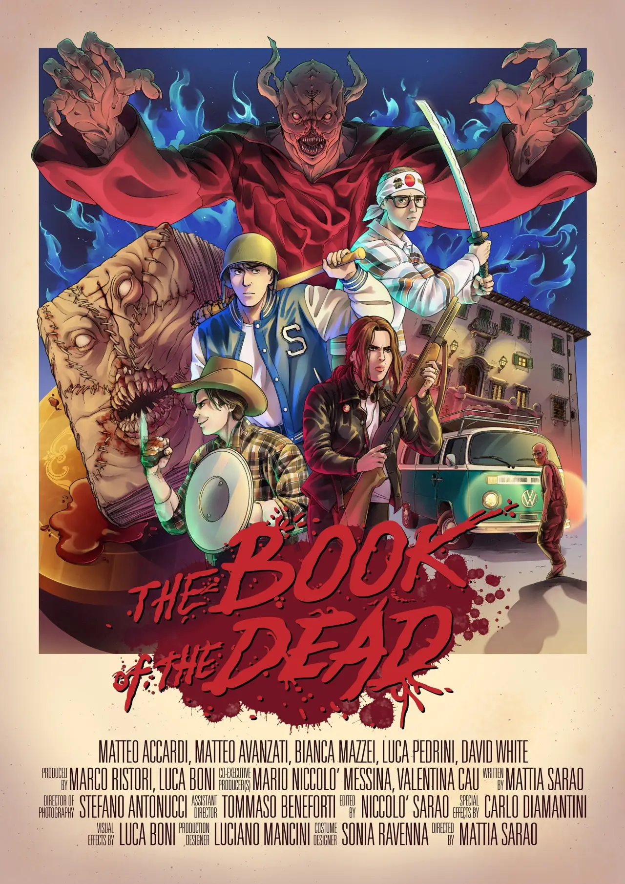 Movie poster "The Book of the Dead"