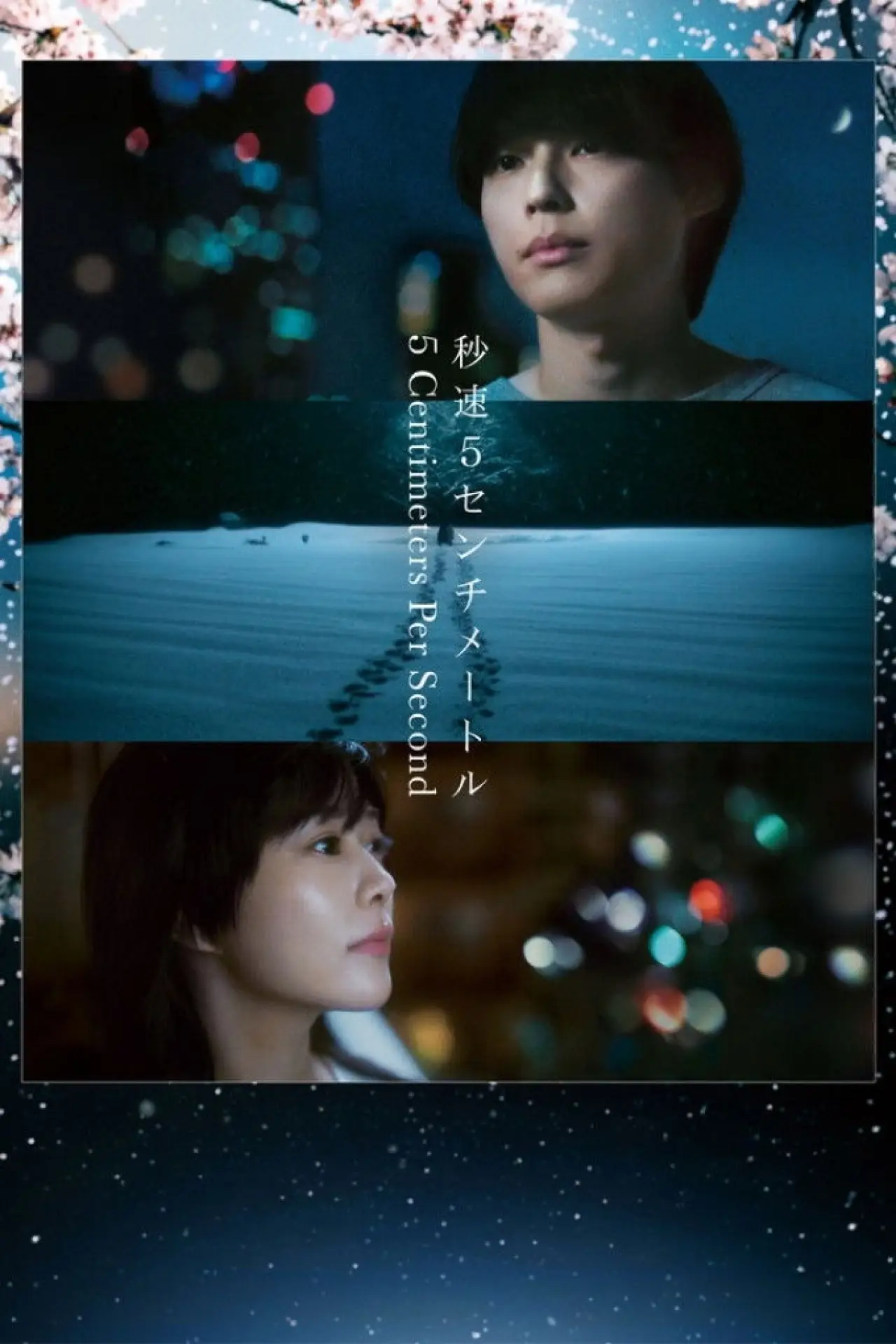 Movie poster "5 Centimeters per Second"