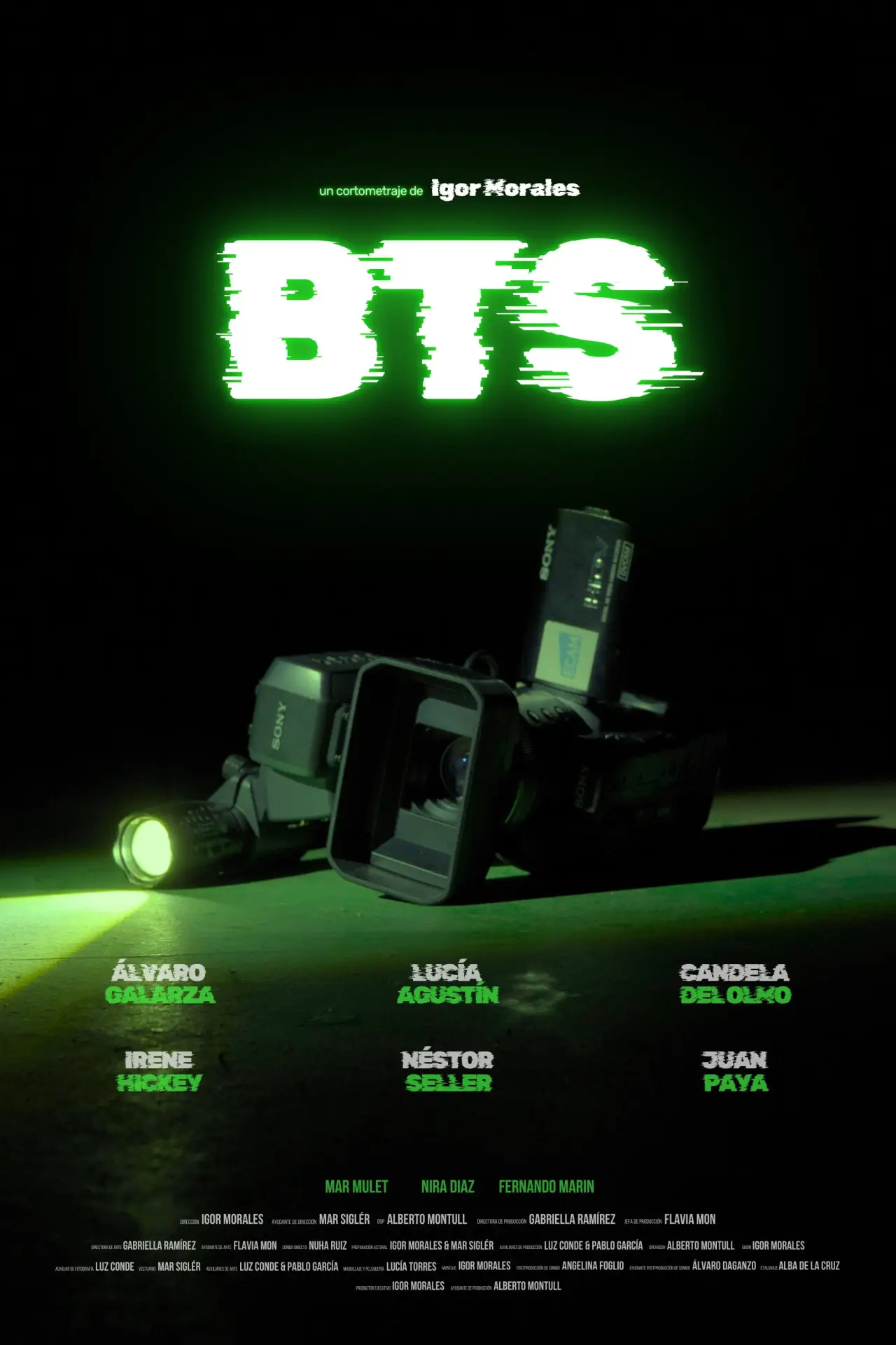 Movie poster "BTS (Behind the Scenes)"