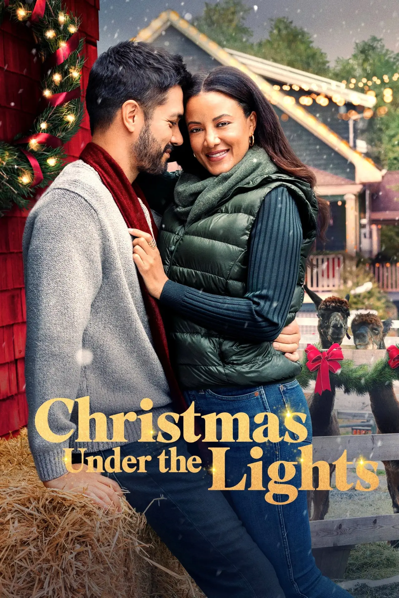 Movie poster "Christmas Under the Lights"