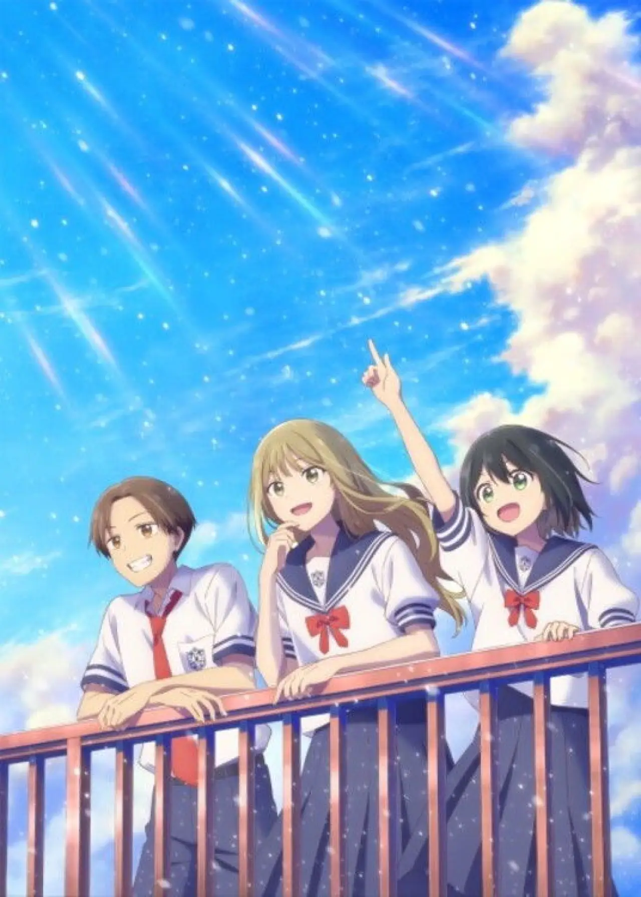 Movie poster "Senpai Is an Otokonoko Movie: Sunshine After the Rain"