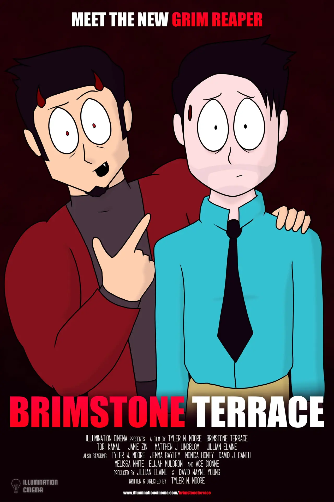 Movie poster "Brimstone Terrace"