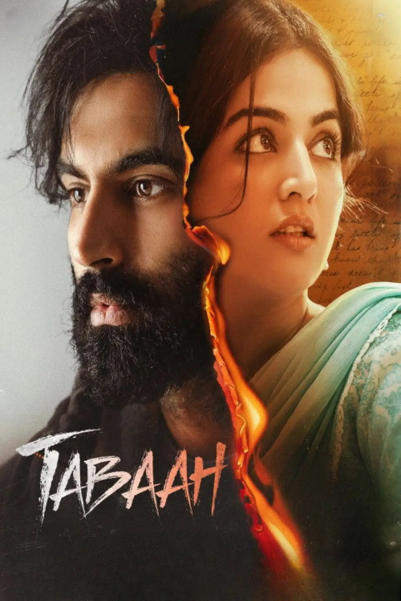Movie poster "Tabaah"