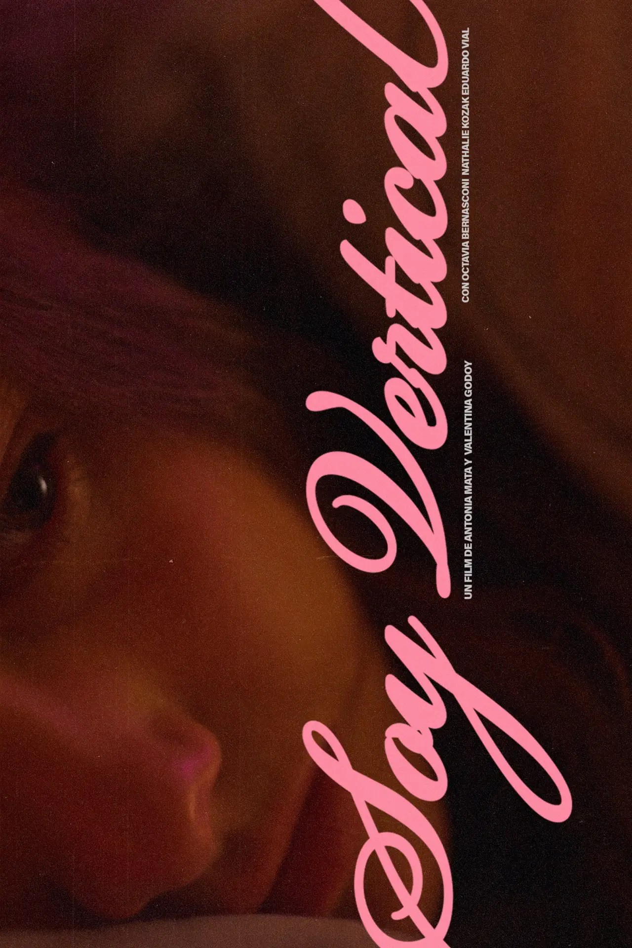 Movie poster "Soy vertical"