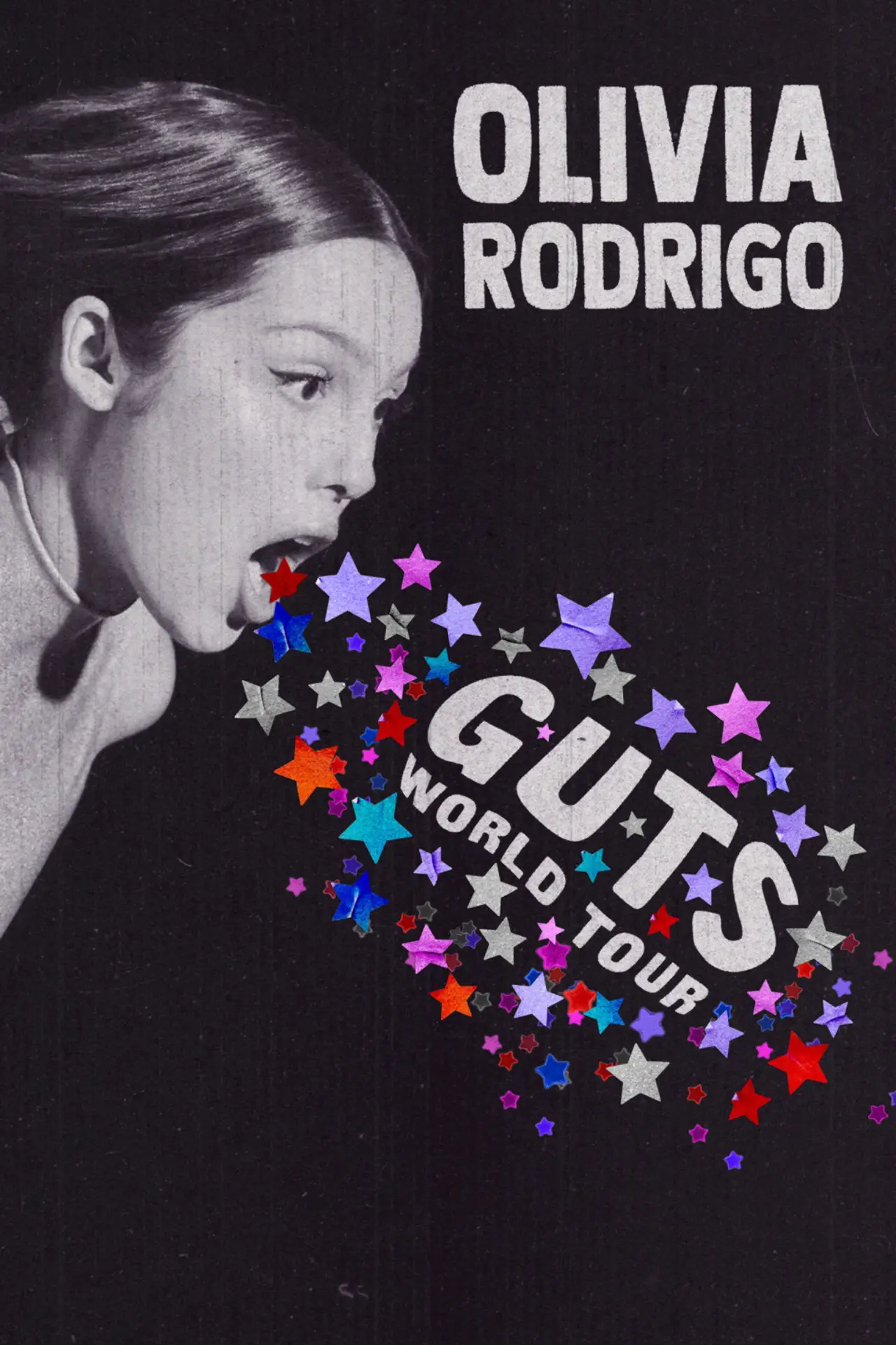 Movie poster "Olivia Rodrigo: GUTS World Tour"
