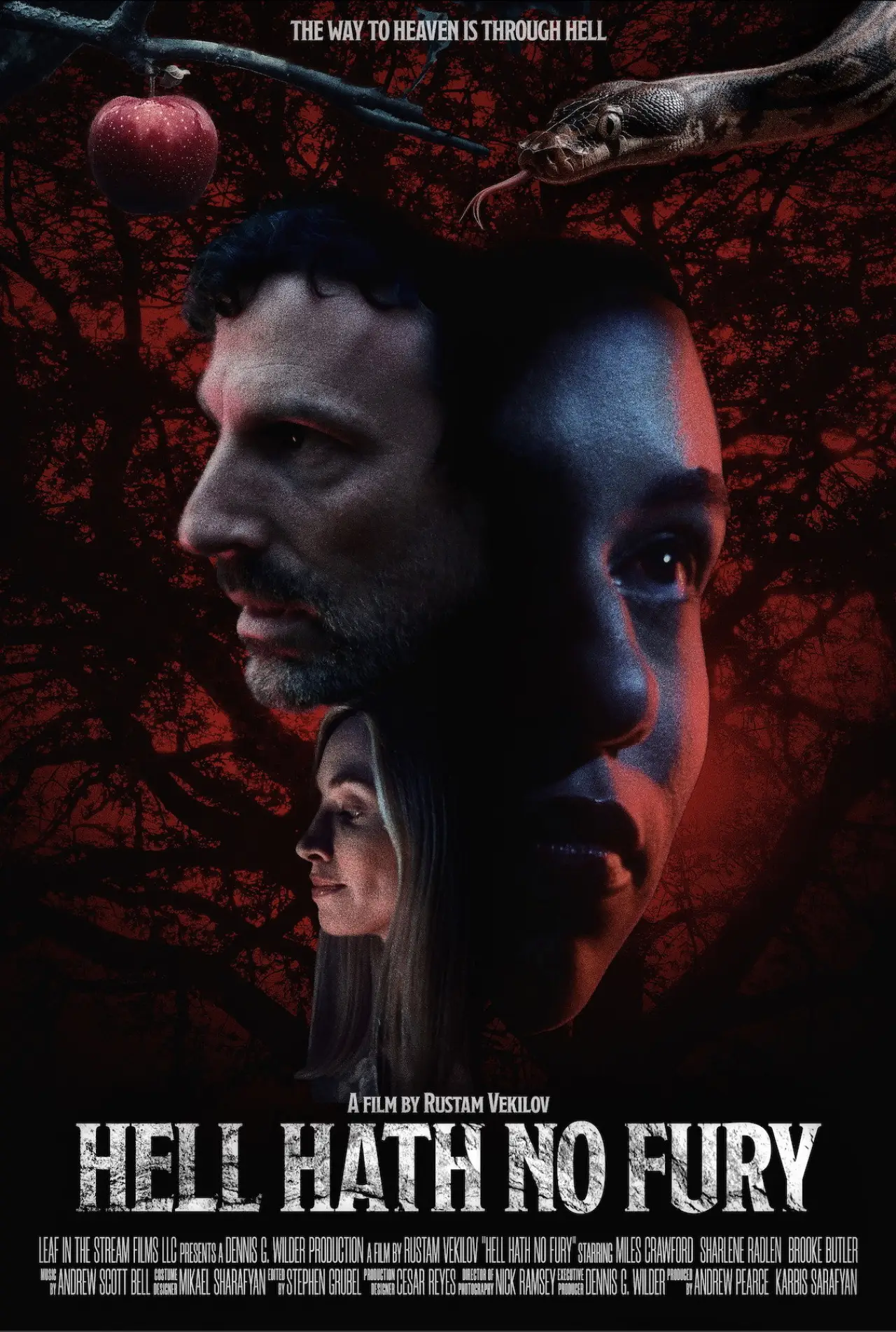 Movie poster "Hell Hath No Fury"