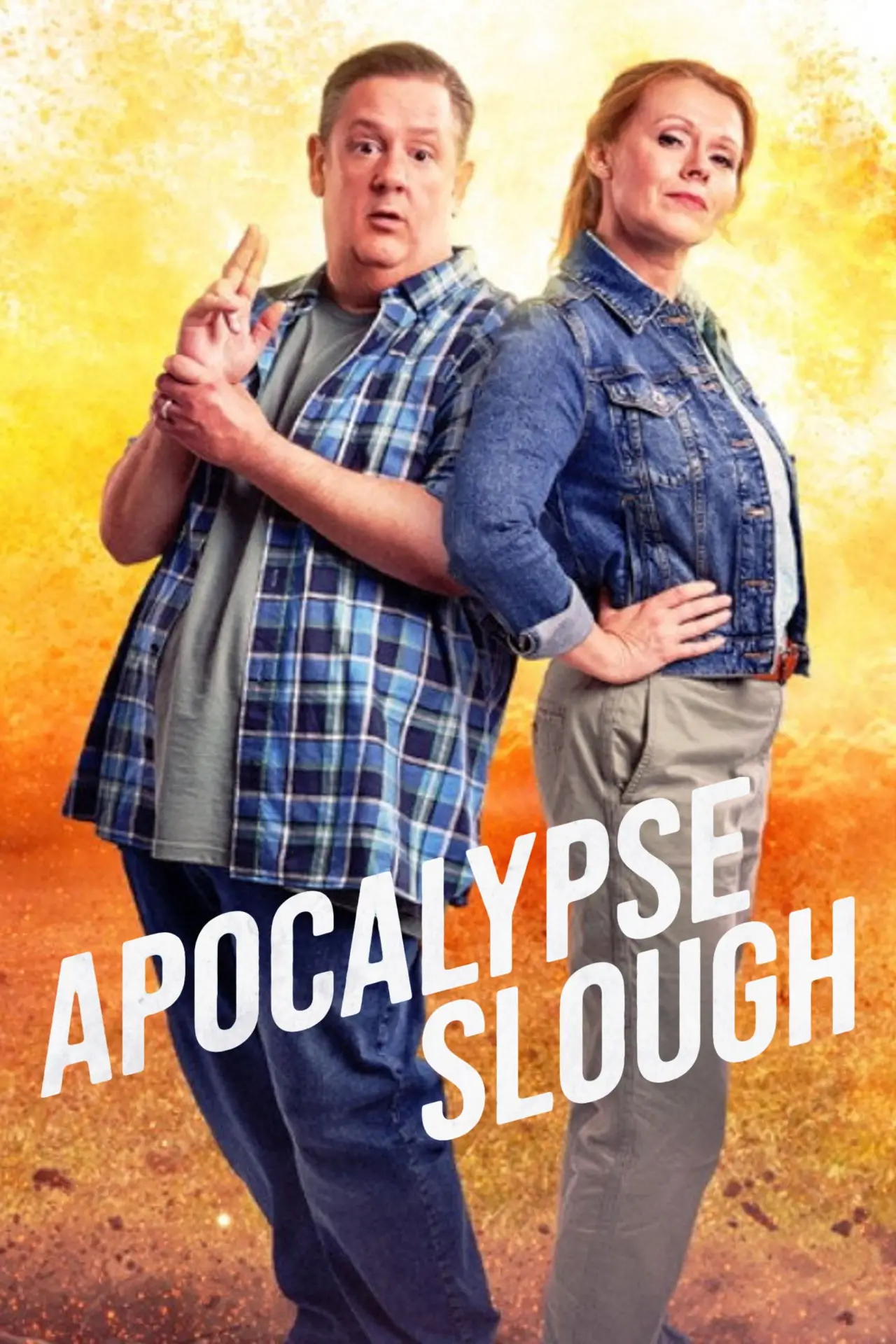 Movie poster "Apocalypse Slough: A Murder, They Hope Mystery"