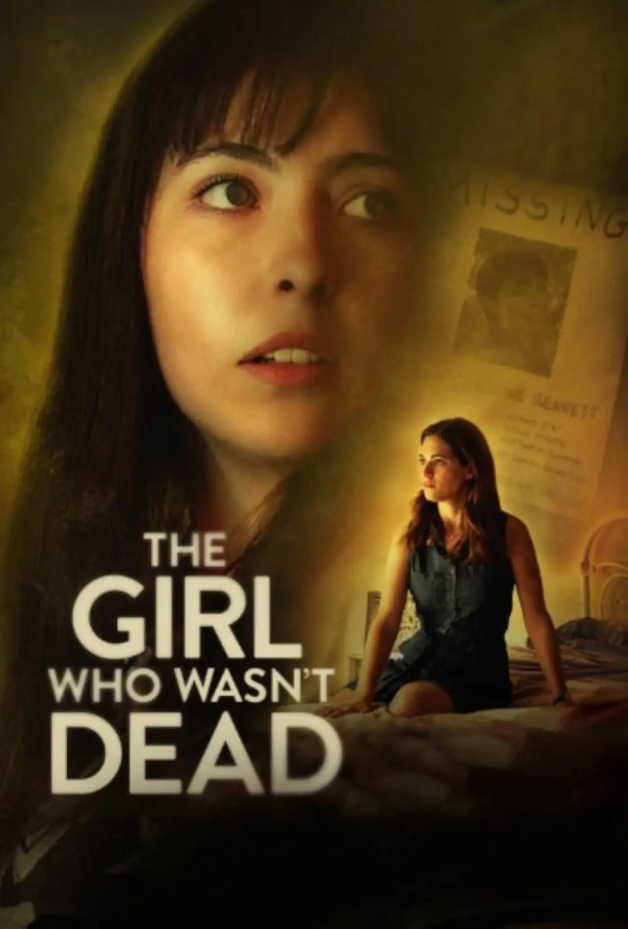 Movie poster "The Girl Who Wasn