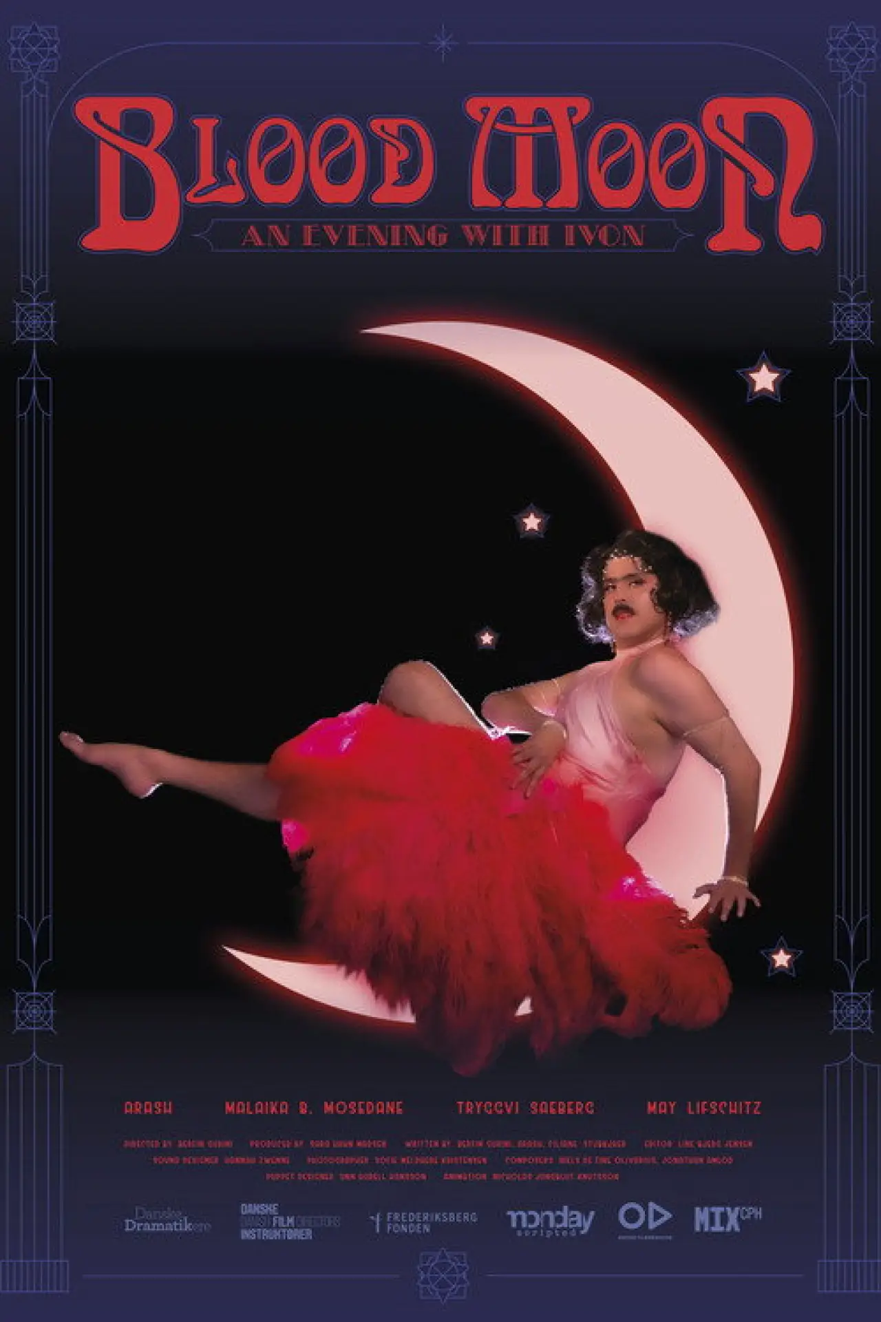 Movie poster "Blood Moon: An Evening with Ivon"