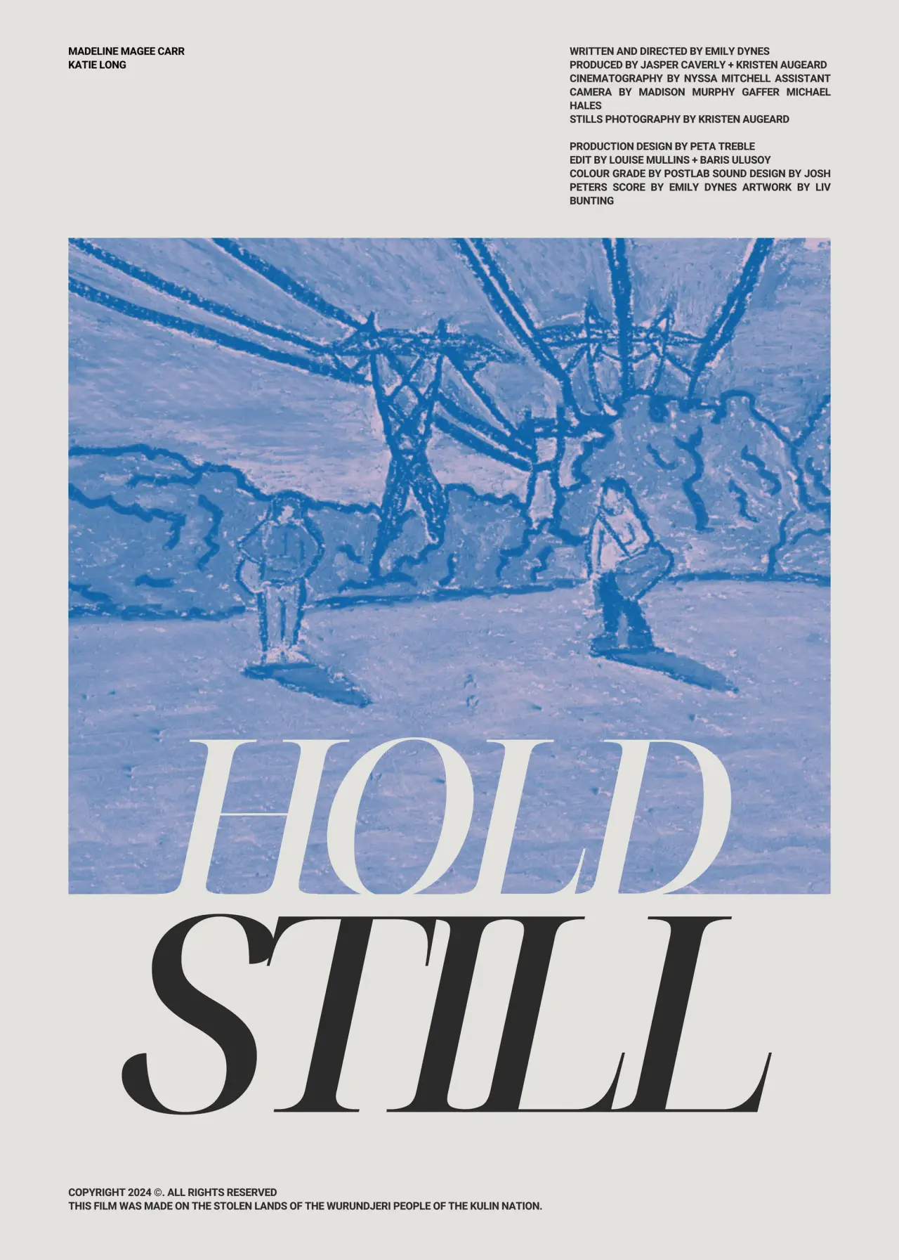 Movie poster "Hold Still"