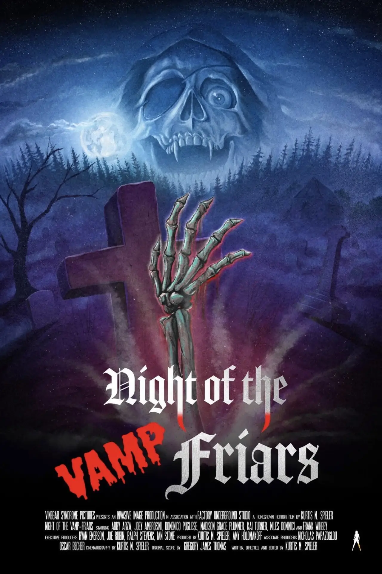 Movie poster "Night of the Vamp-Friars"