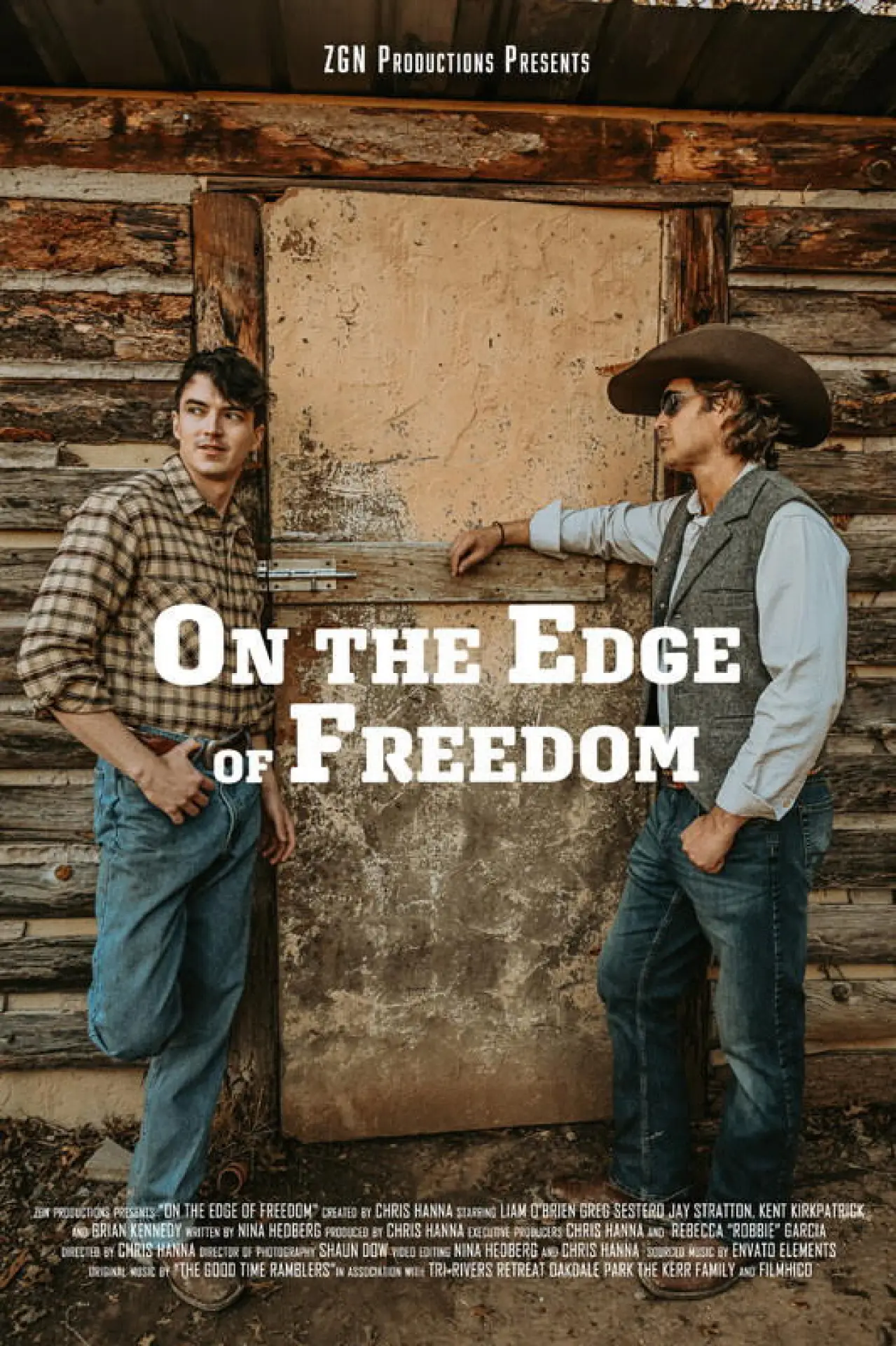 Movie poster "On the Edge of Freedom"
